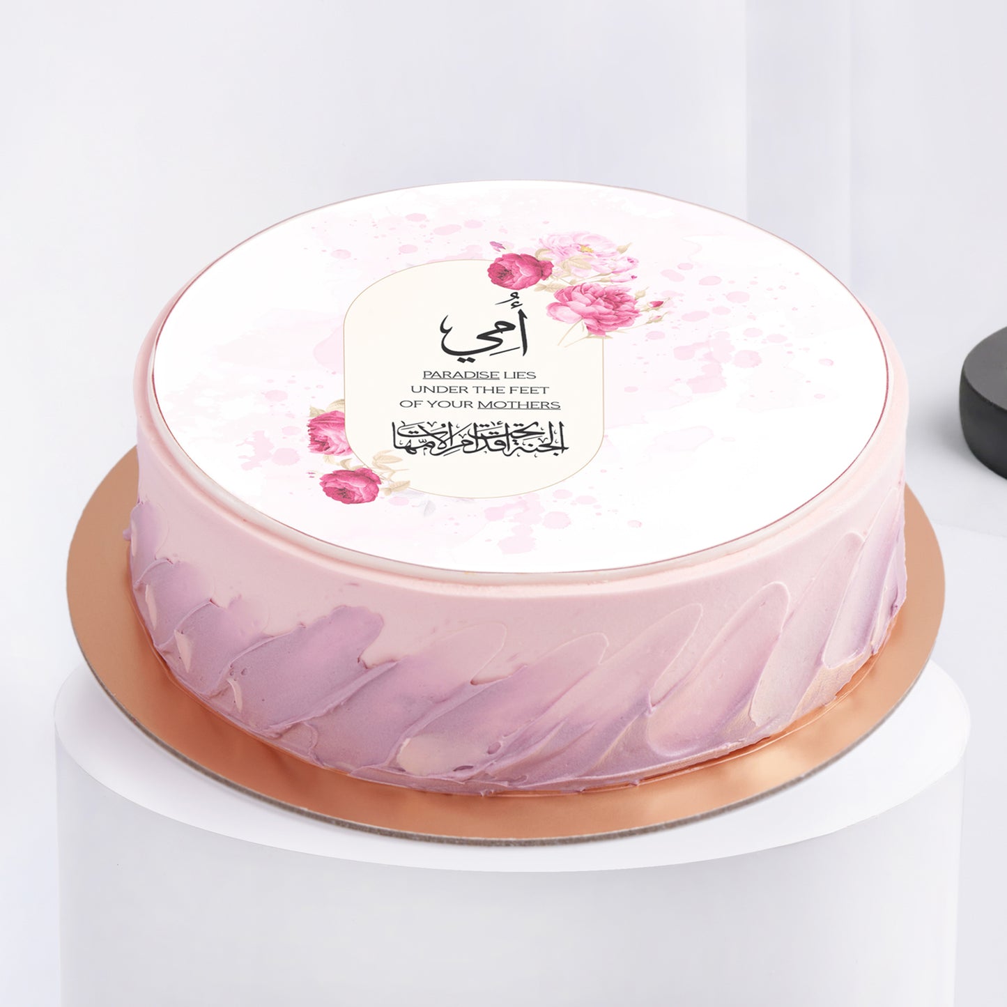 Eternal Pink Rose n Mom's Delight Cake