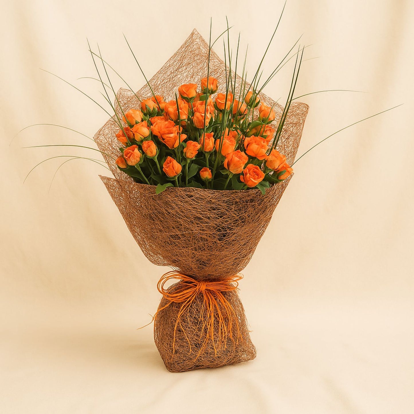 Oranage Spray Roses Bouquet