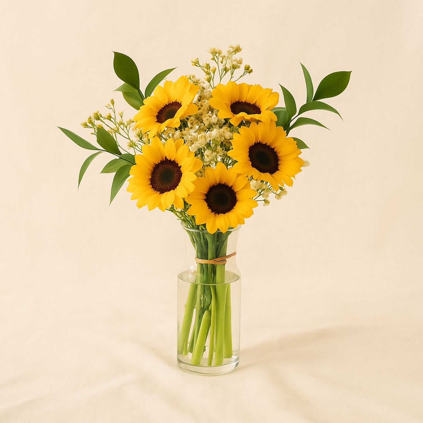 Blooming Sunflower Vase Arrangement
