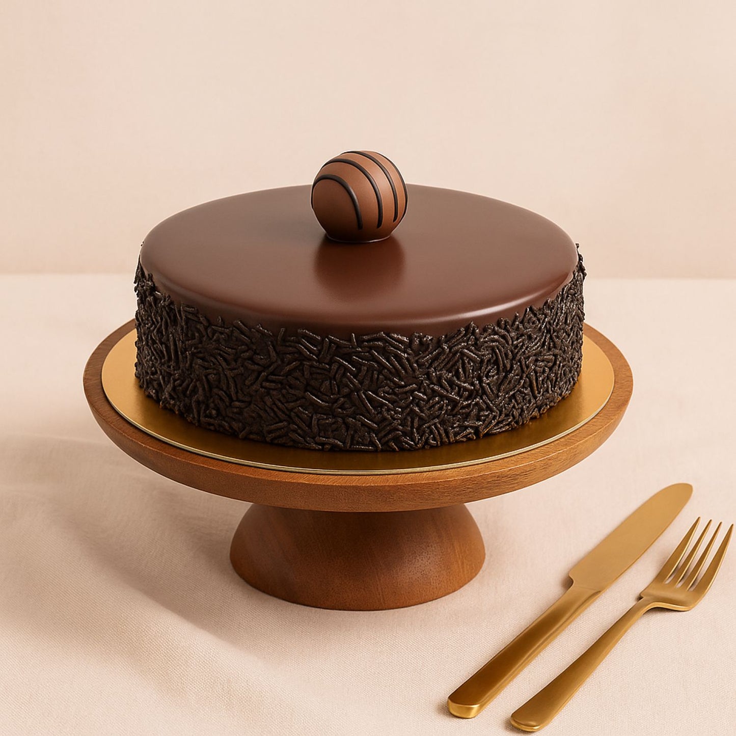 Delightful Birthday Chocolate Fudge Cake