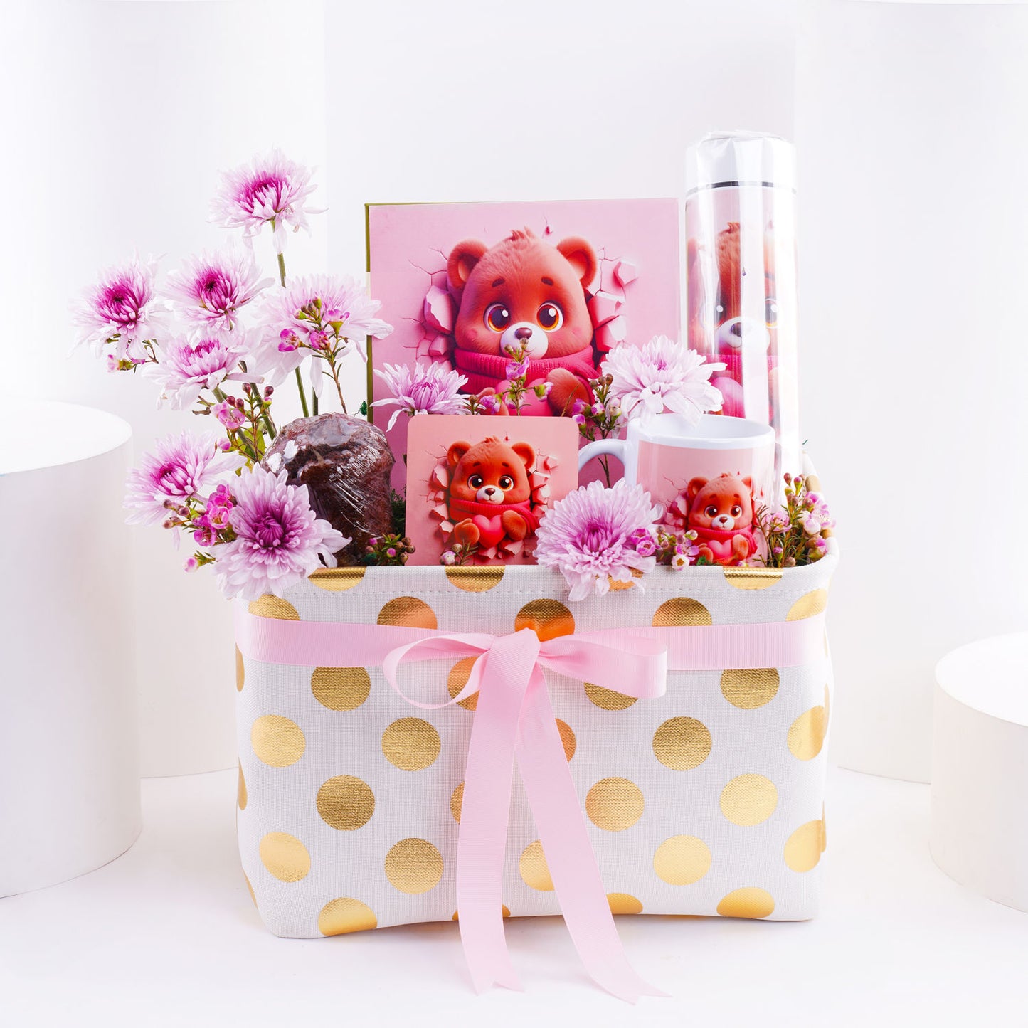 Flower Gift Set n Chocolate Box