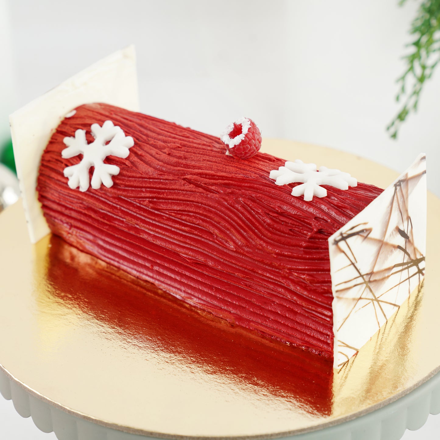 Log Cake Red Velvet 4 Portions