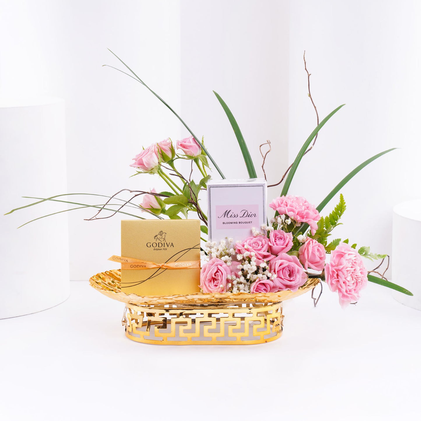 Godiva N Miss Dior Women Perfume Flower Tray