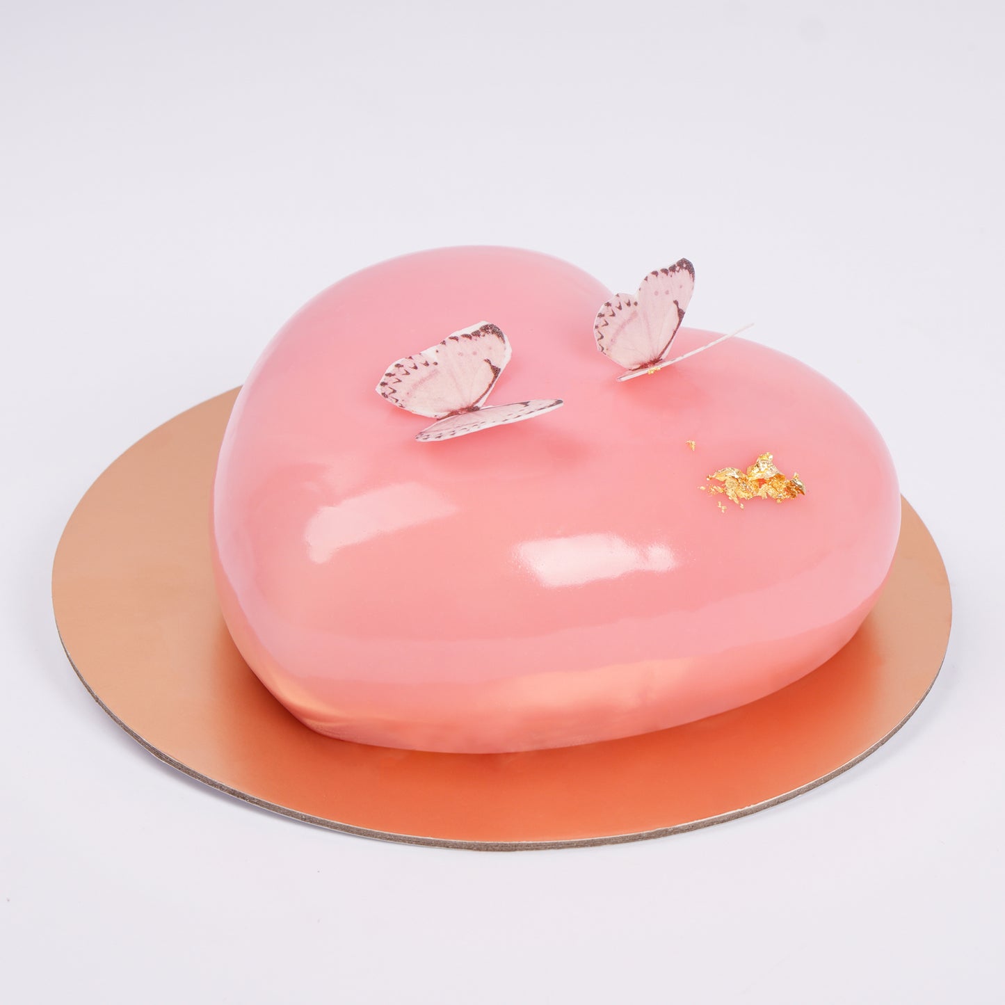 Gentle Love Heart Shape Cake