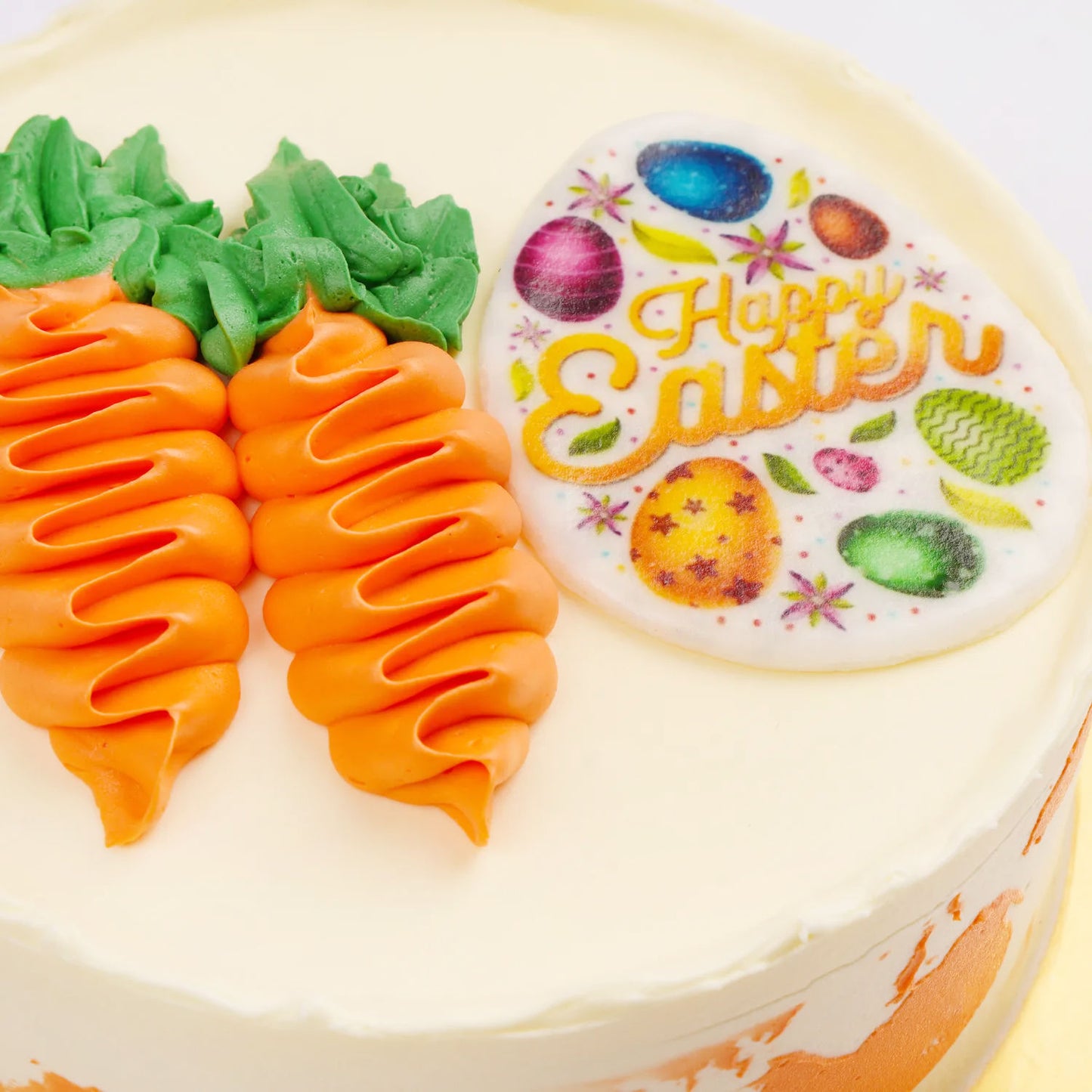 كعكة عيد الربيع بالكريمة