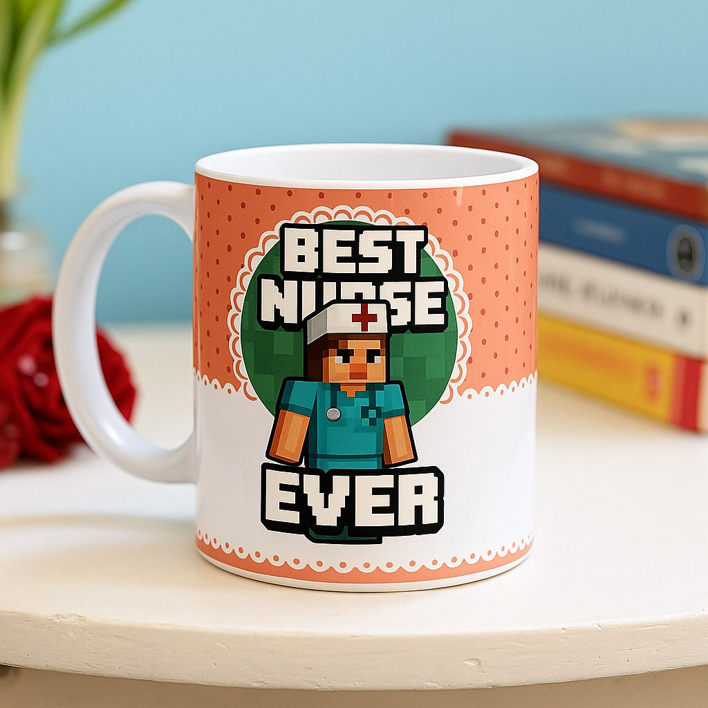 Best Nurse Ever Printed Graduation Mug