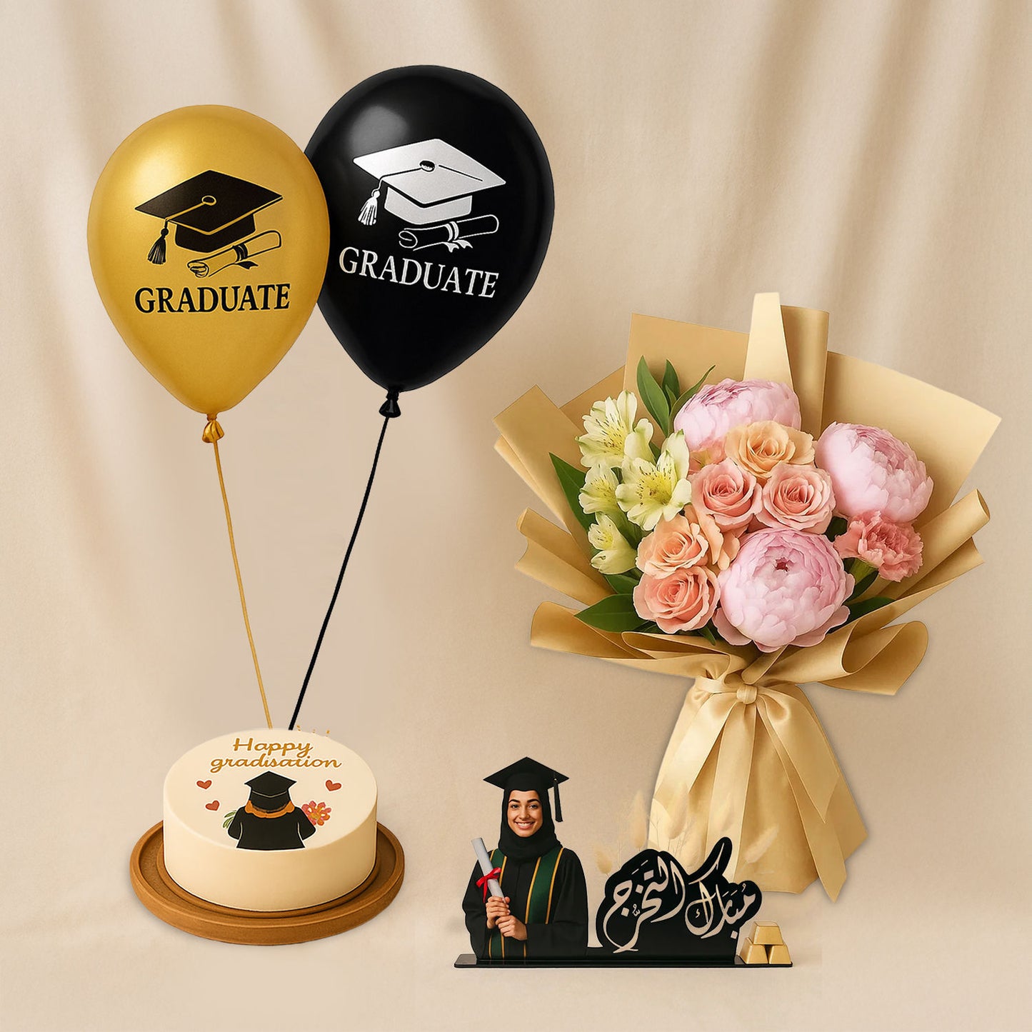 Congrats Graduate Celebration Combo For Ladies