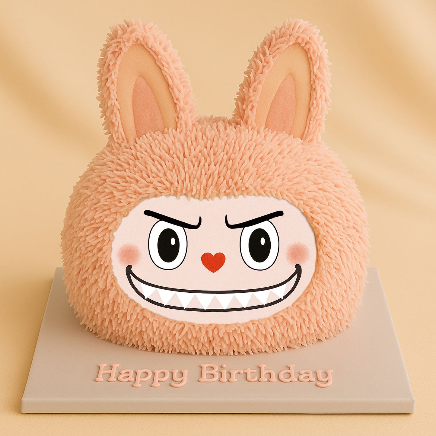 Crazy Labubu Doll Birthday Cake