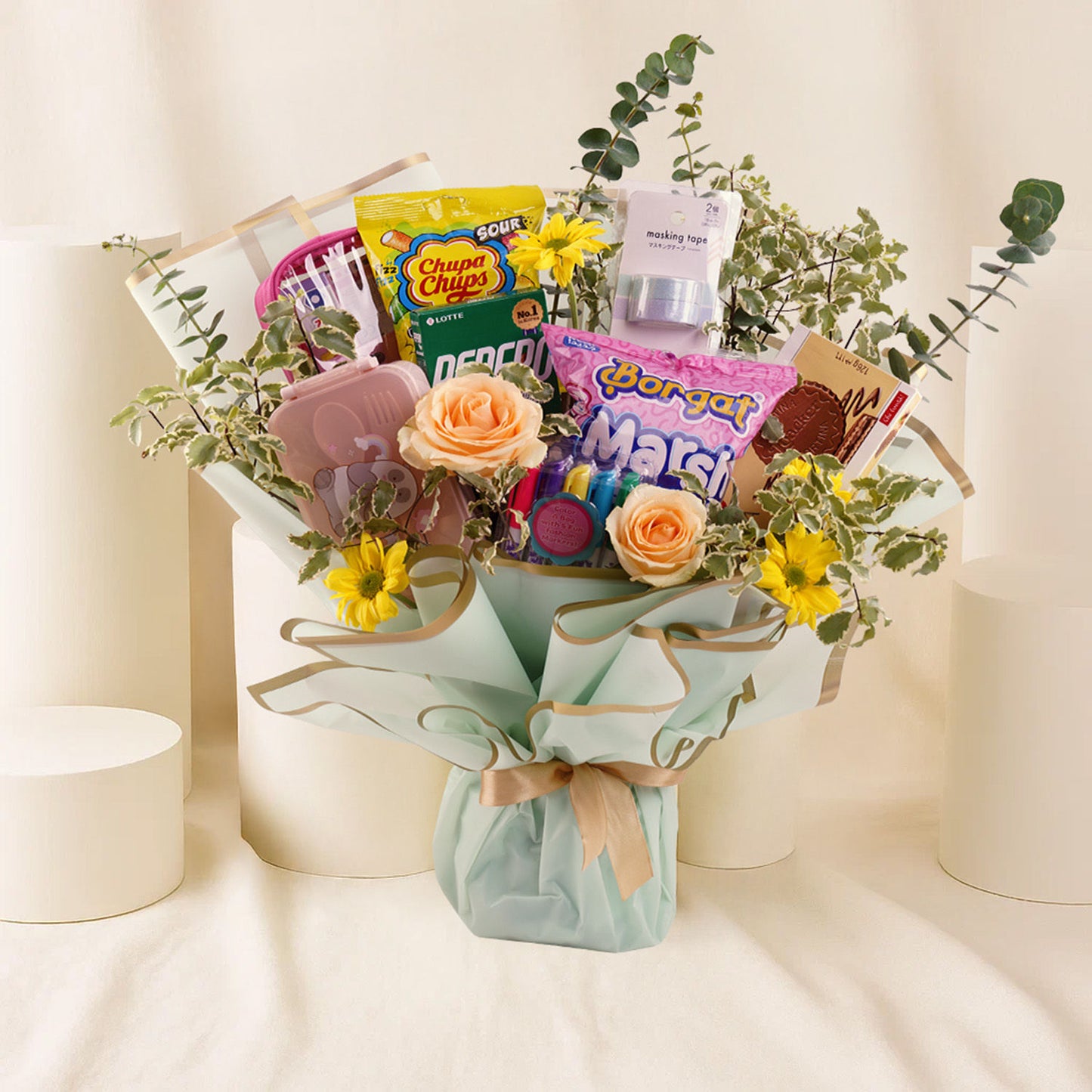 Back to School Bloom & Treats Bouquet
