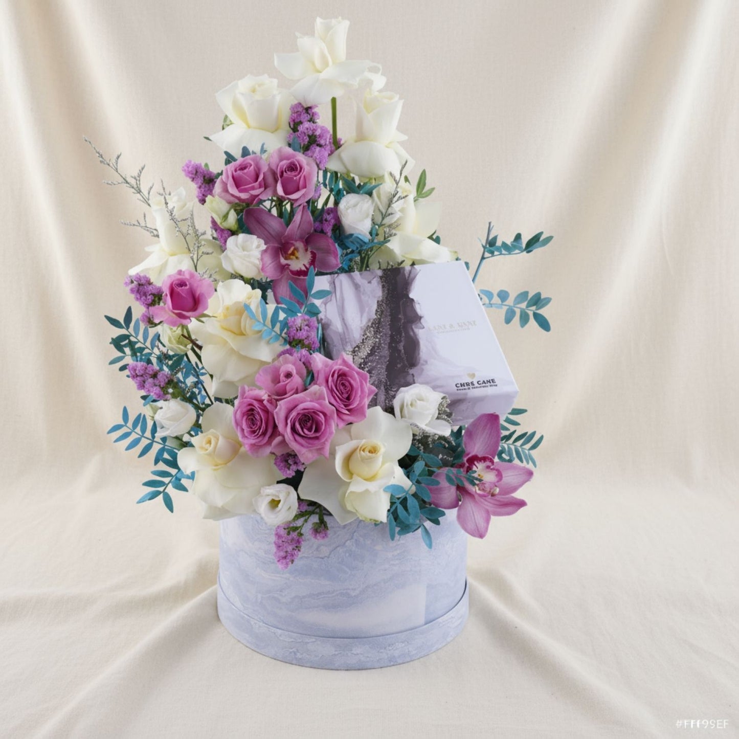 AANI & DANI Cube Cake n Flower Box