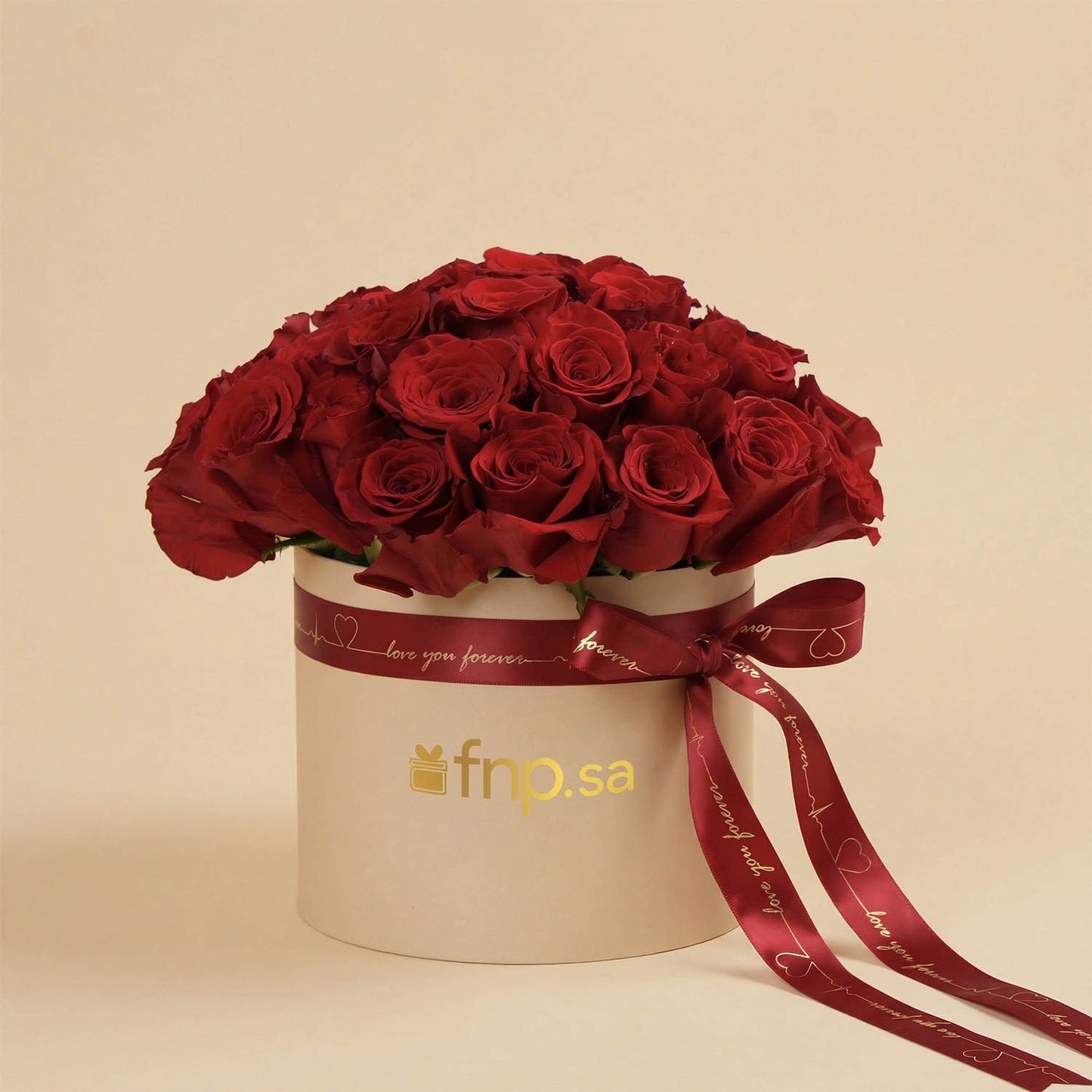 35 Red Roses Eternal Passion Flower Box