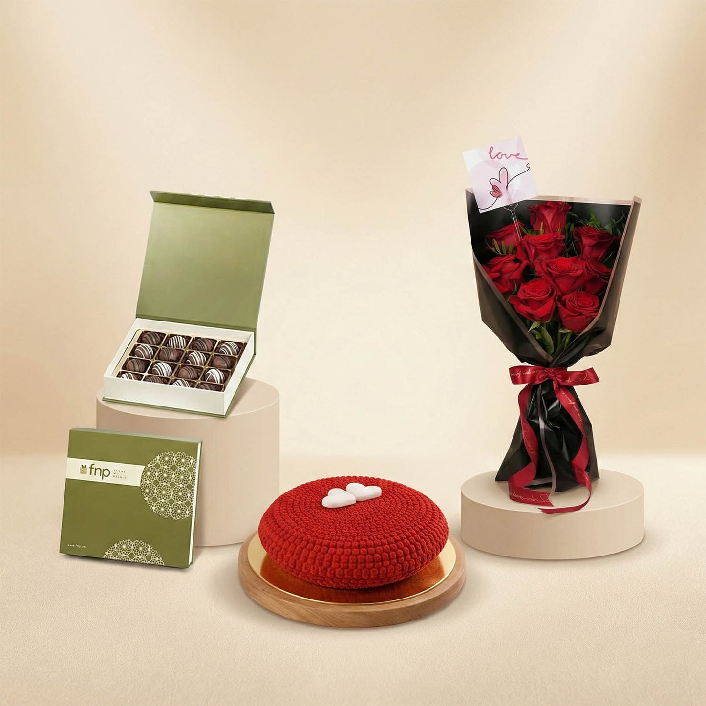 Velvety Love Valentine Cake