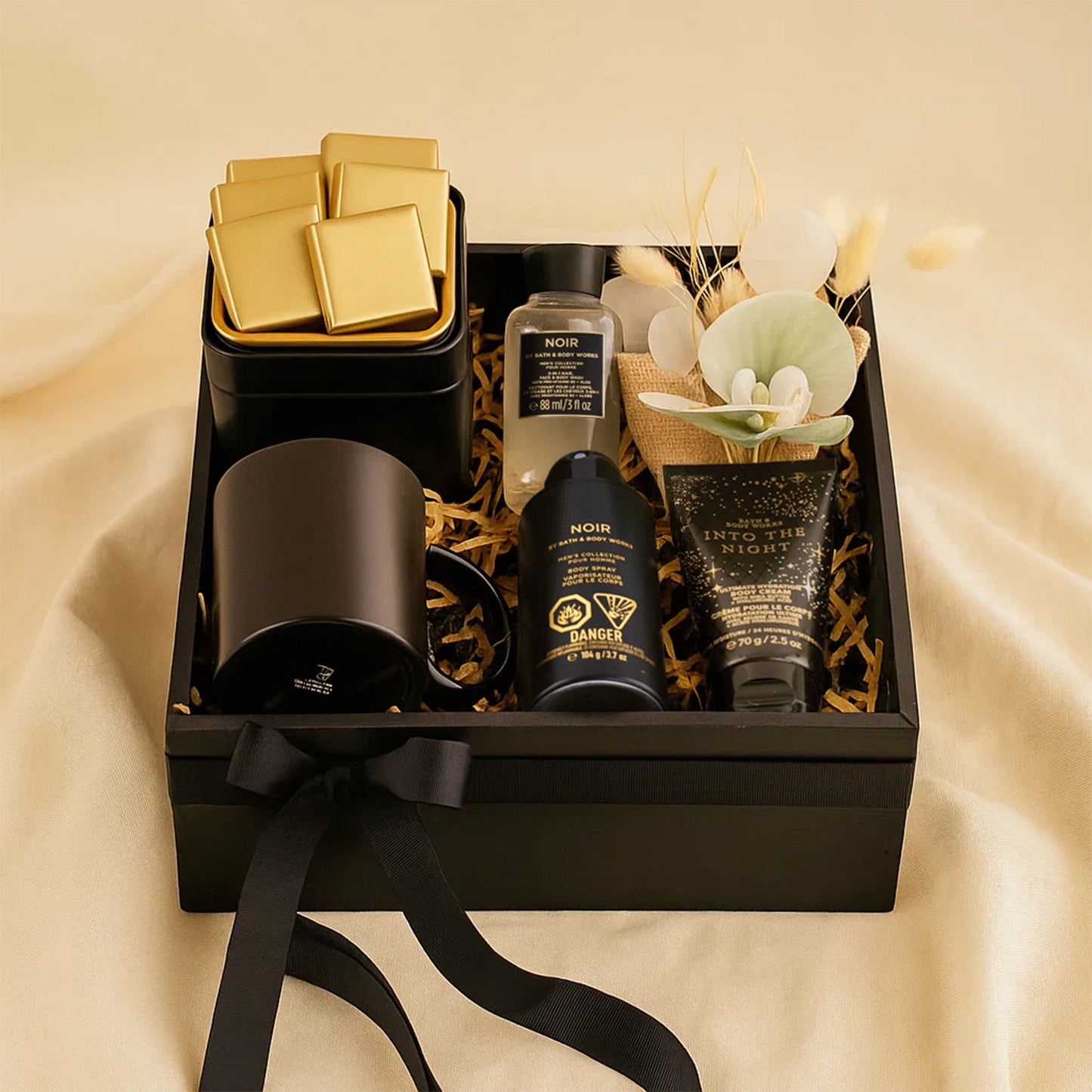 Black Luxe | Bath & Body Hamper For Men