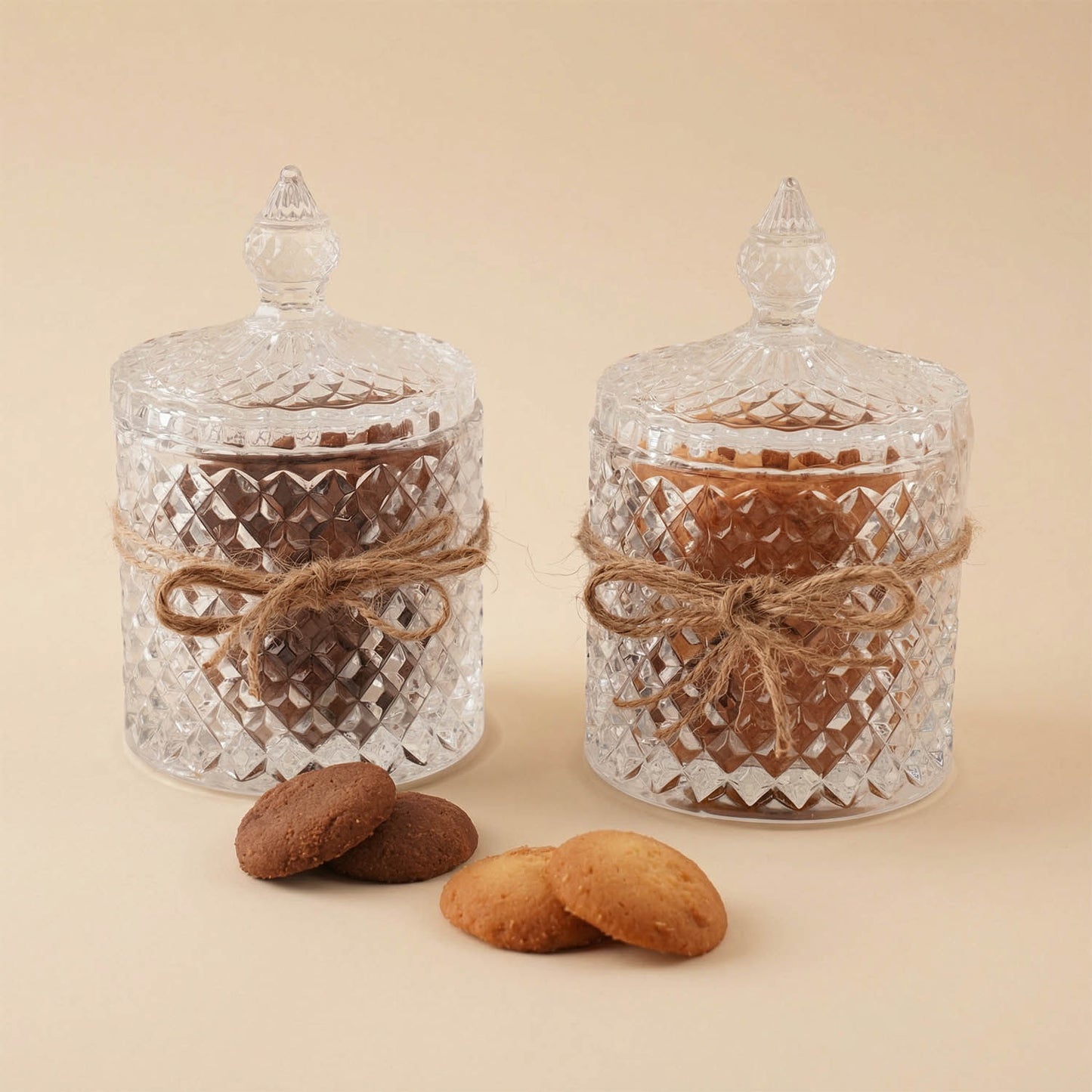 Cookies Crystal Jars