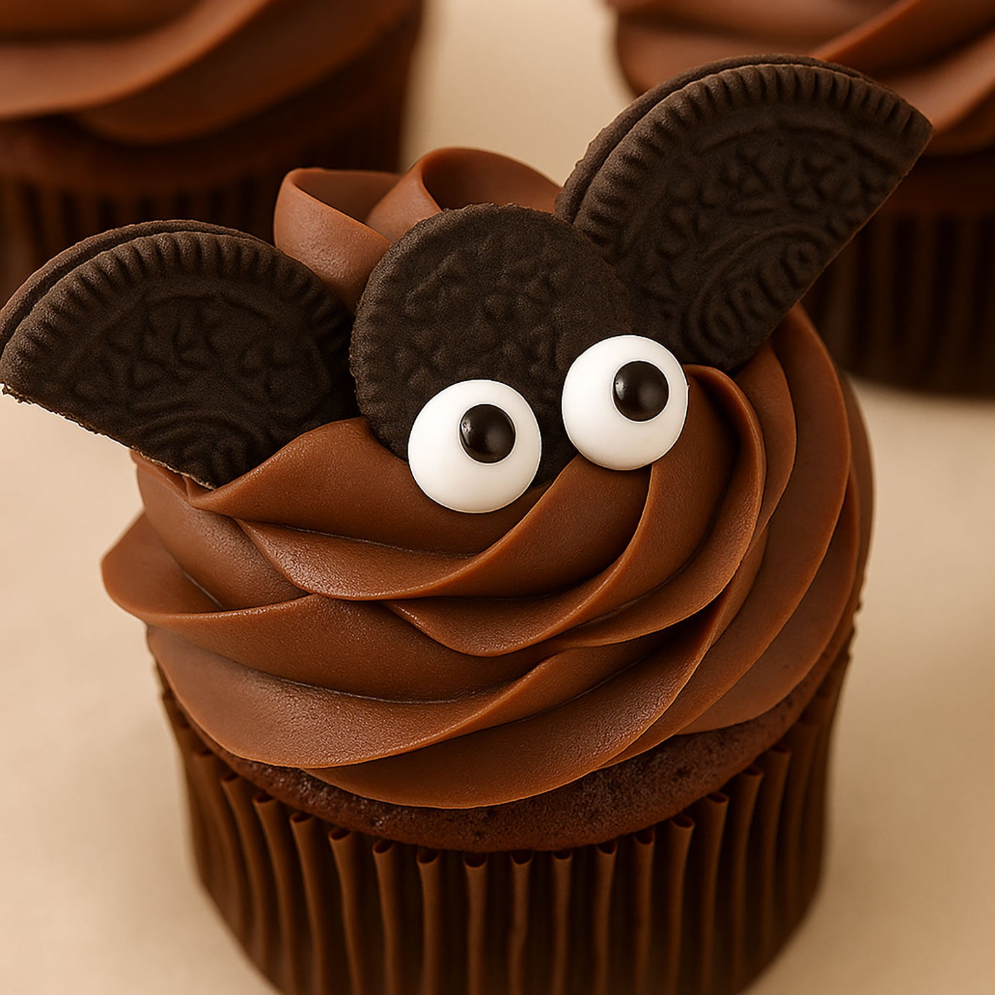 Bat Theme Cupcakes