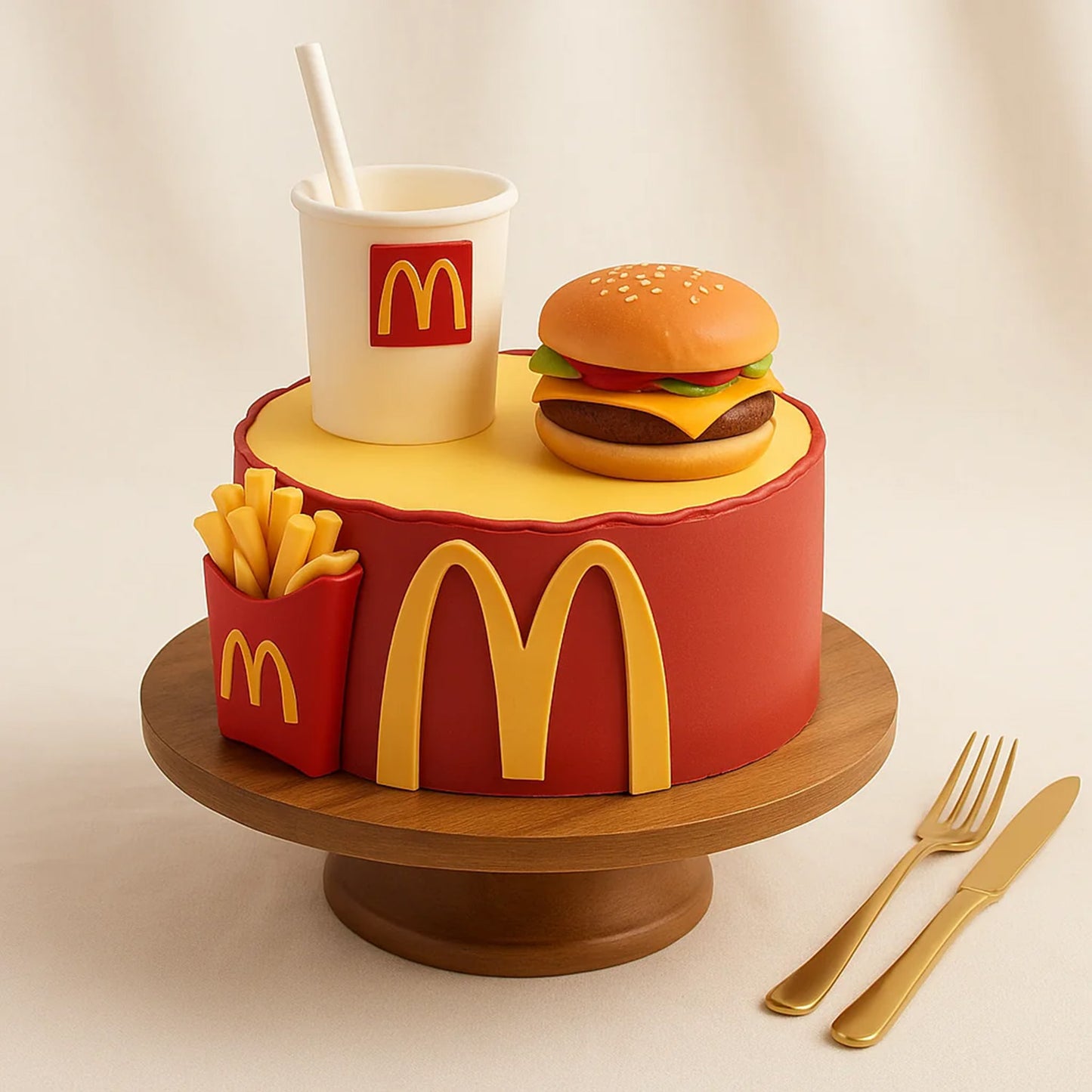 McDonald's Delightful Cake