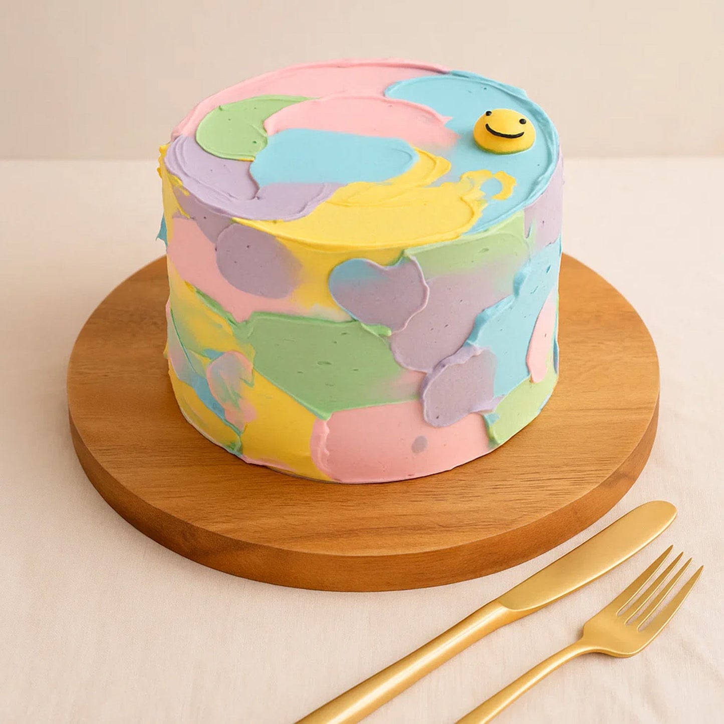Colorful Birthday Cake