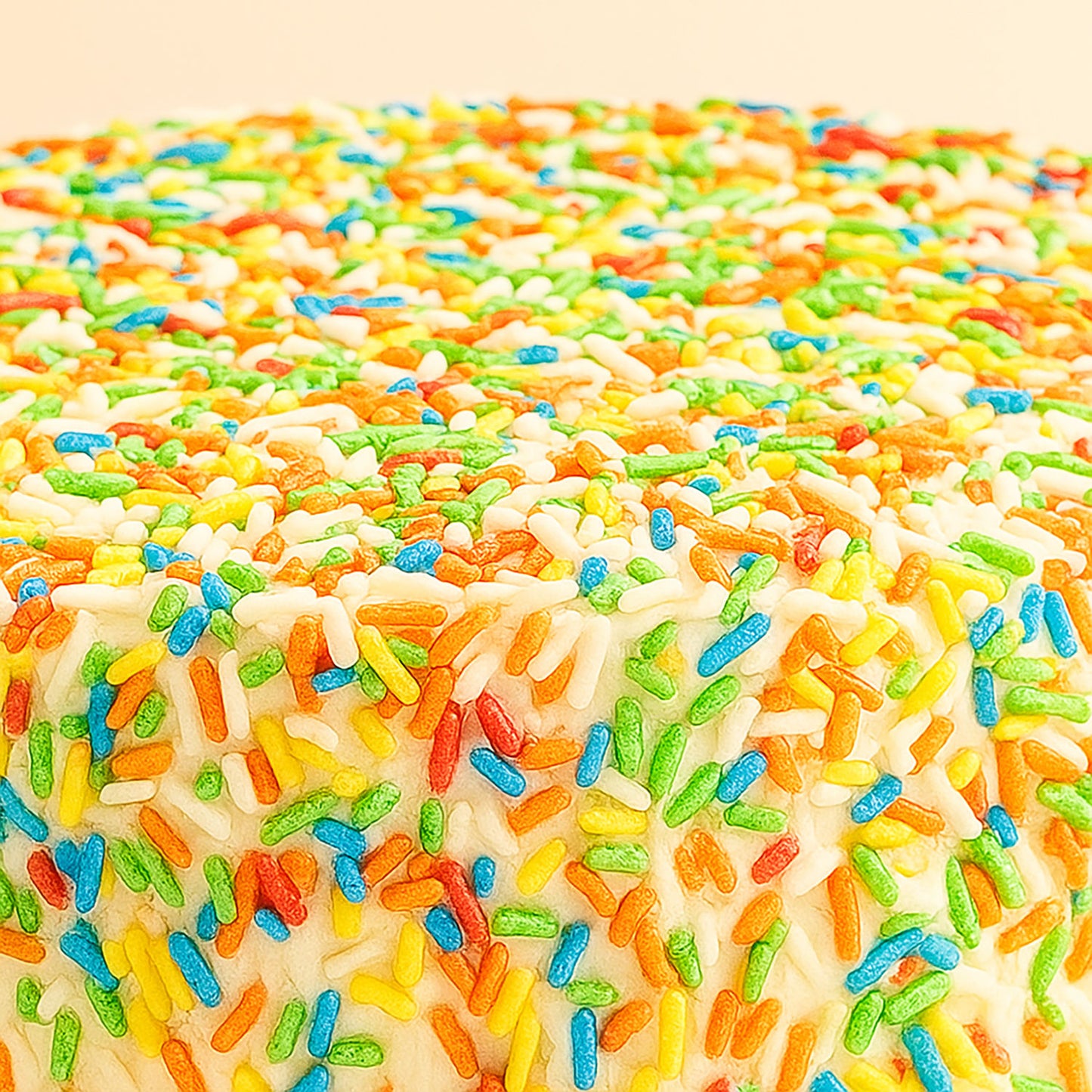 Vanilla Confetti Colorful Cake