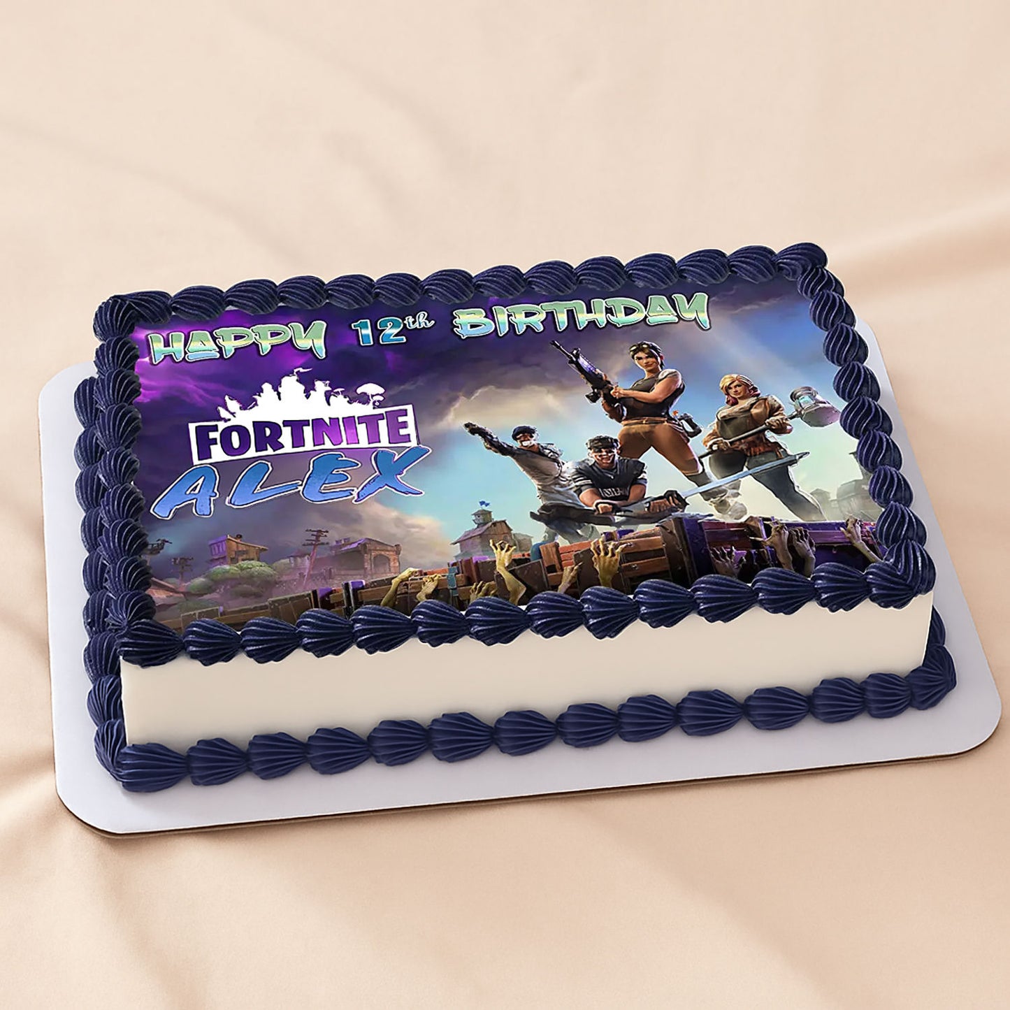 Fortnite Kid's Birthday Cake