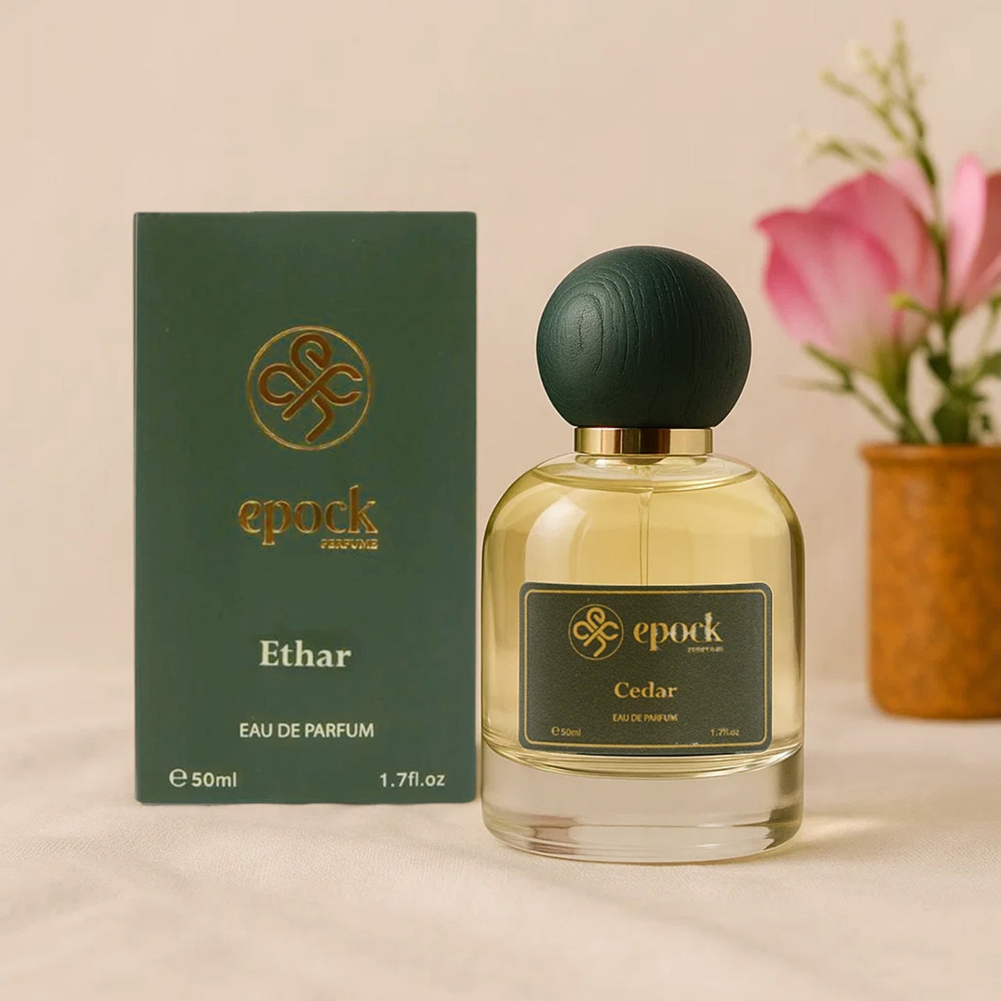 Delight Box | Roses n Cedar Epock Perfume With Godiva Combo