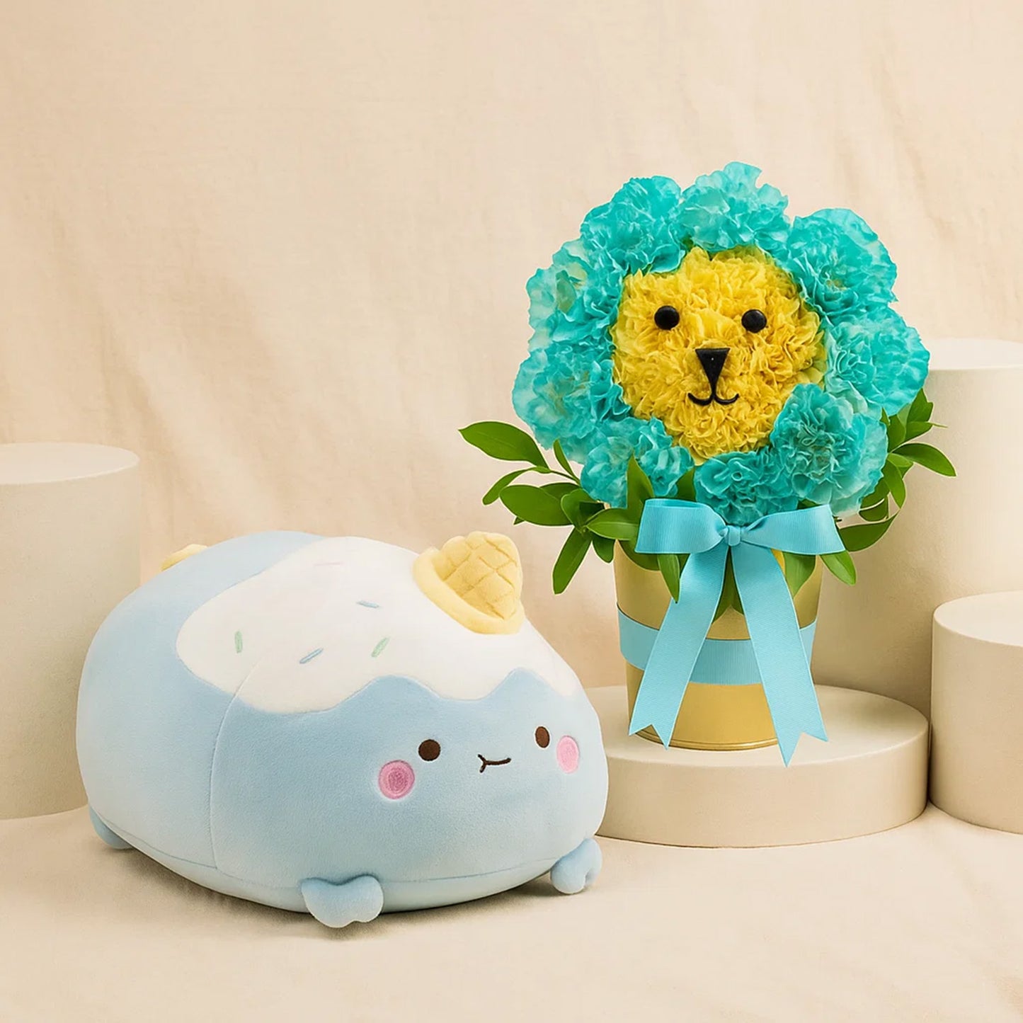 Newborn Cute Flowers n Soft Plush Toy