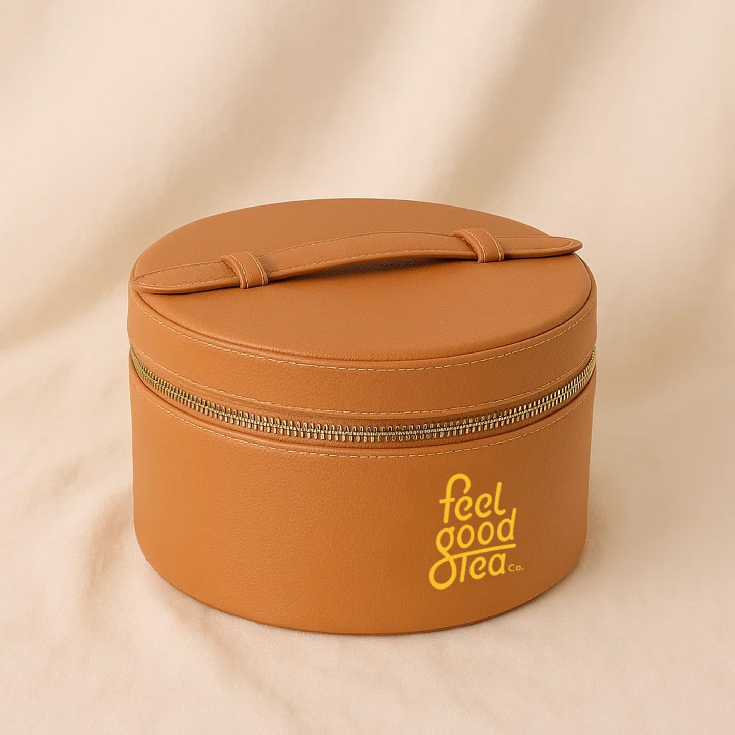 Flower Bouquet n Feel Good Tea Leather Box