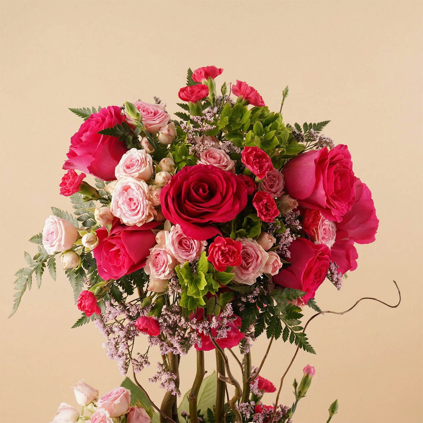 Opulent Pink Crown Flowers - Premium