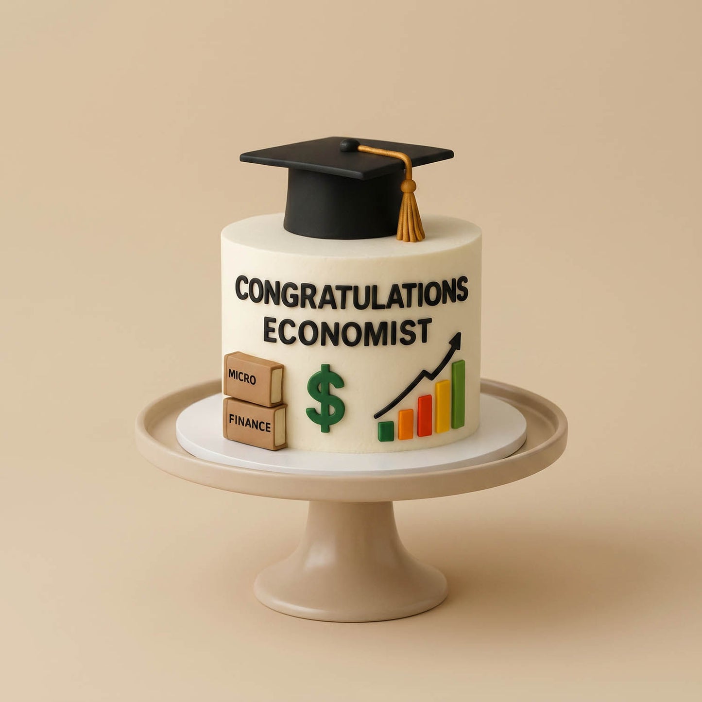 Economist Graduate Cake