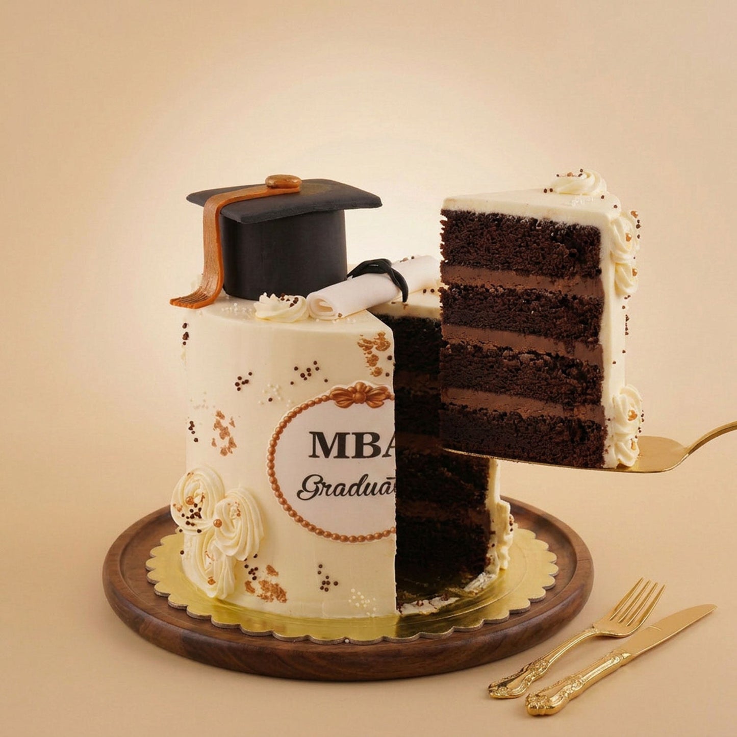 MBA Garduate 2026 Celebration Cake