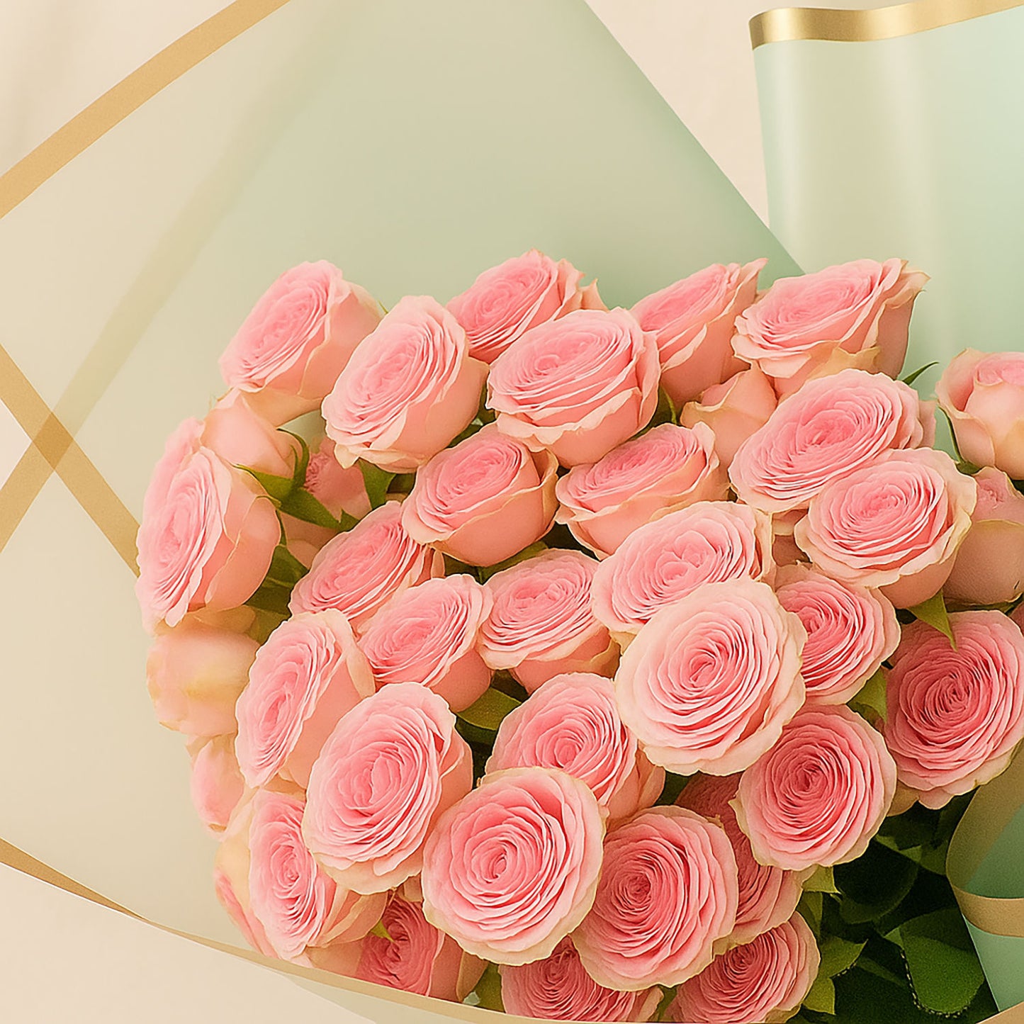 Pink Spray Rose Bouquet Large