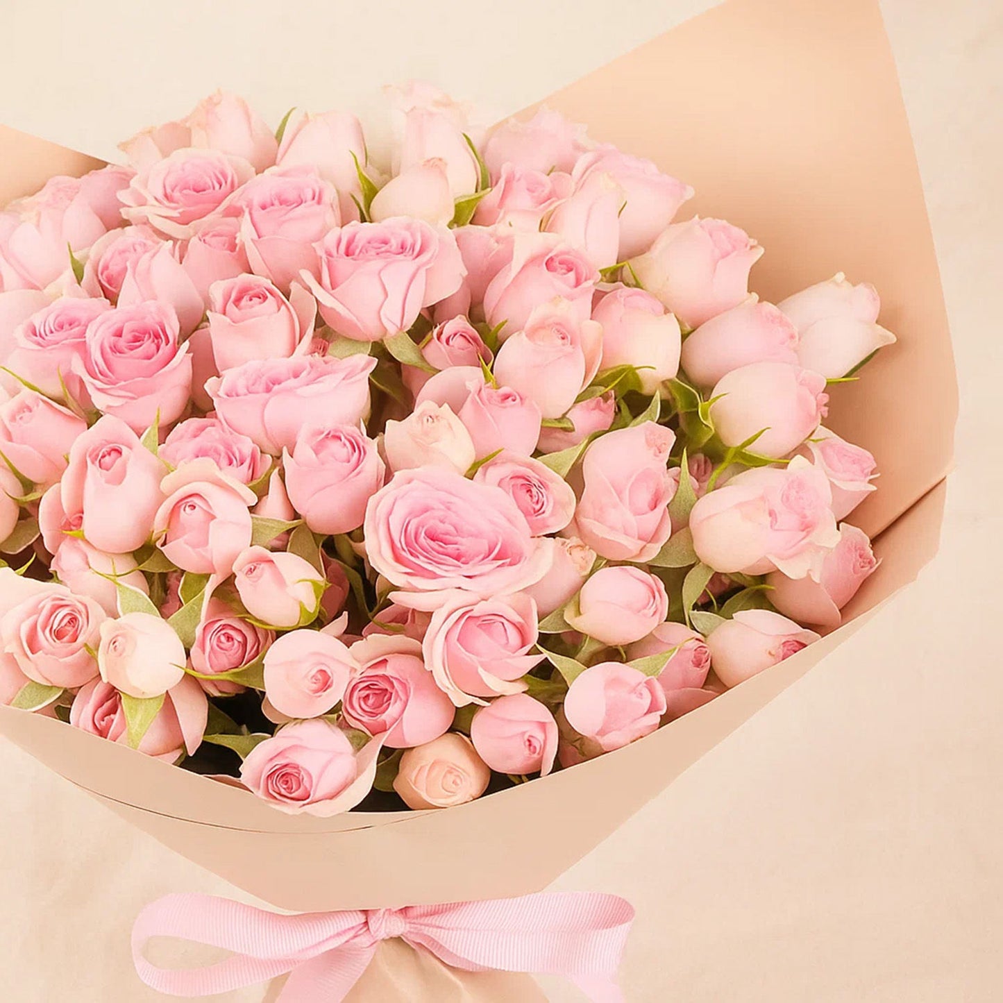 Rosy Tenderness Pink Flower Bouquet