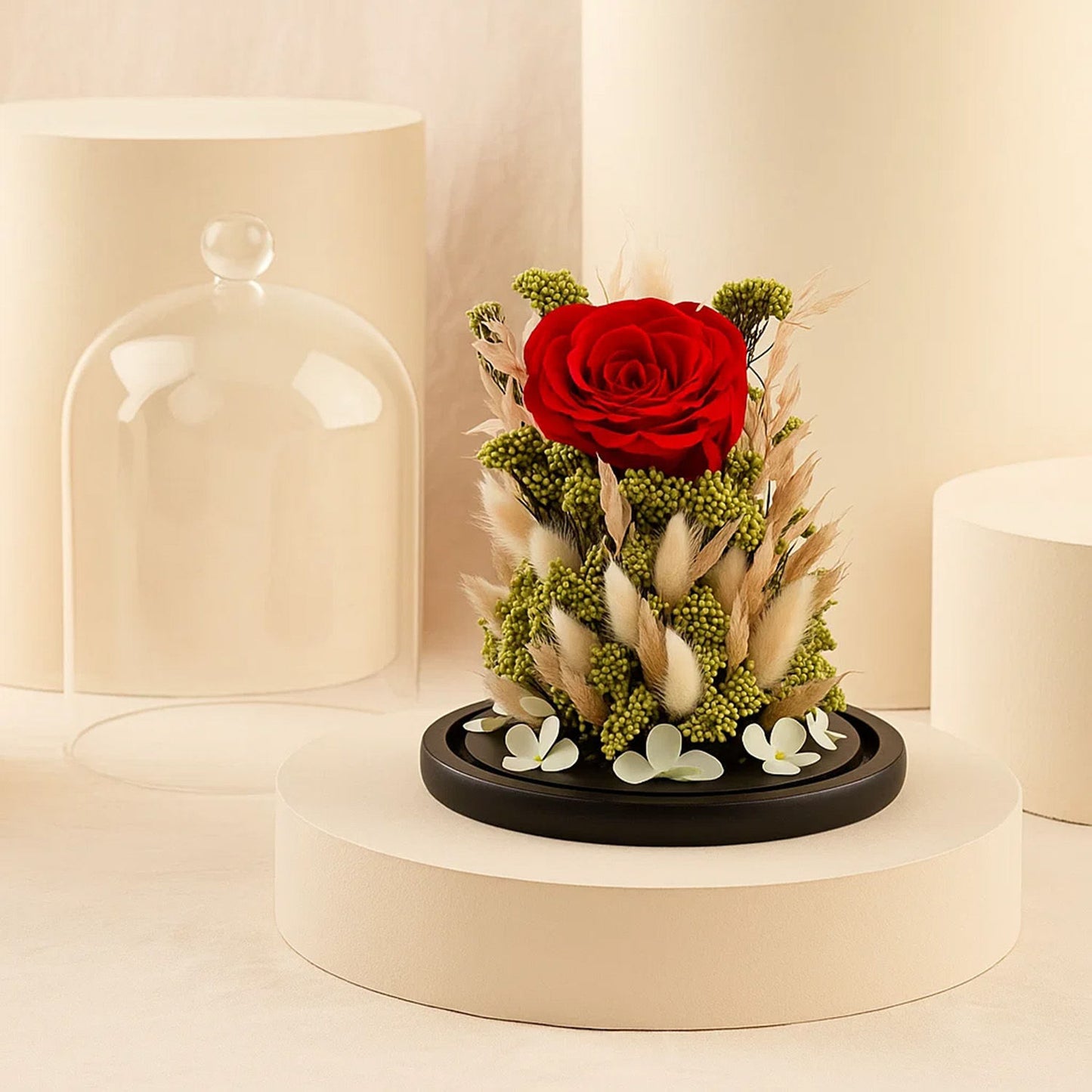 Forever Rose | Red Rose Dome