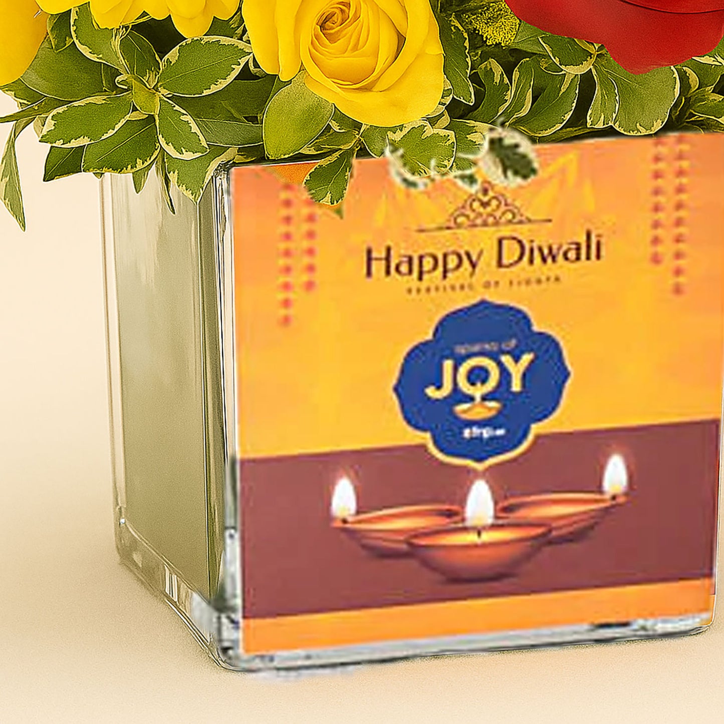 Sparks Of Joy Diwali Flower Vase
