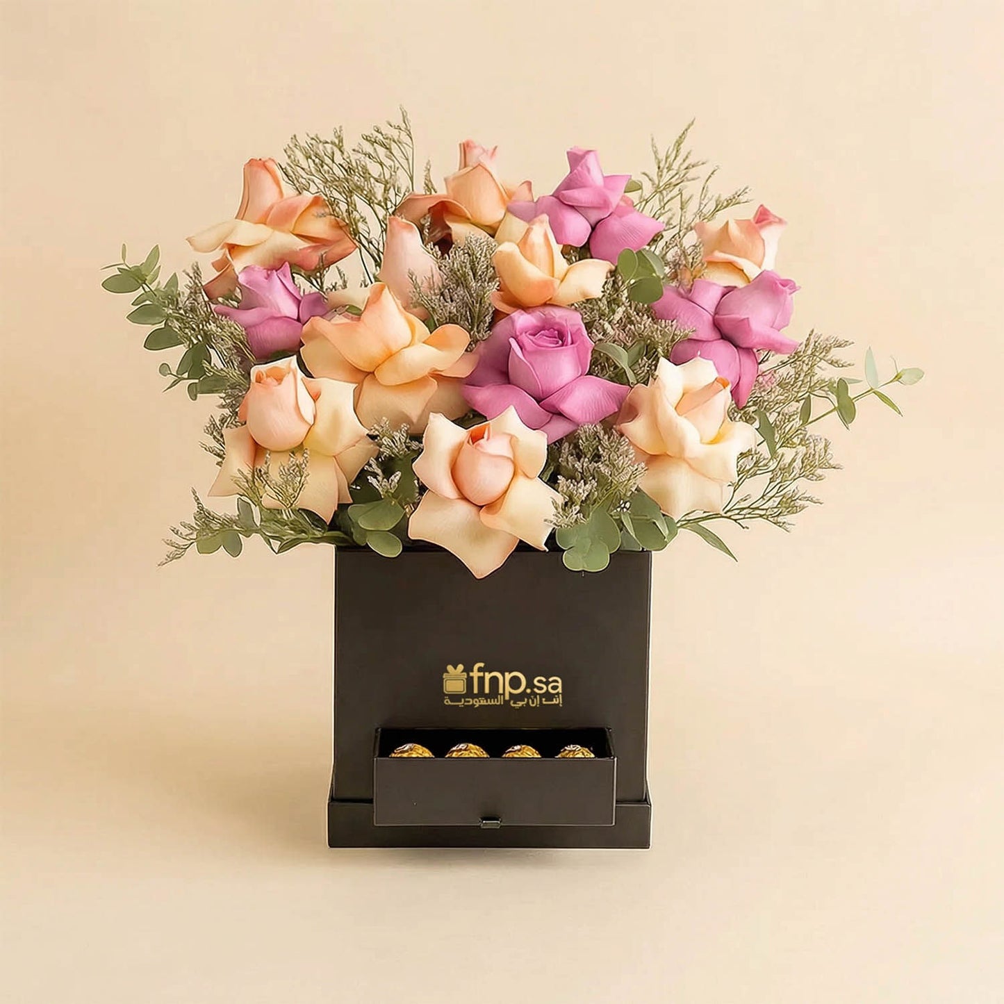 Mesmerized Ferrero Rocher n Flower Box