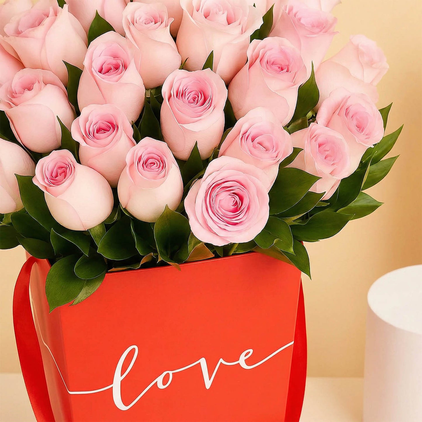 Pink Roses Antique