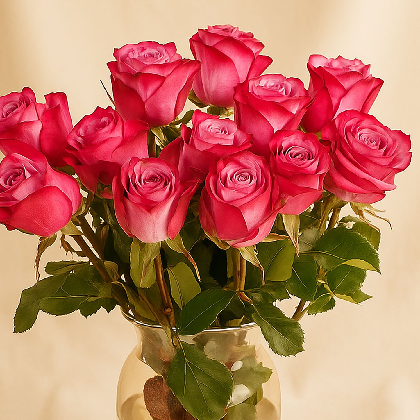 Purple Rose Charming Vase