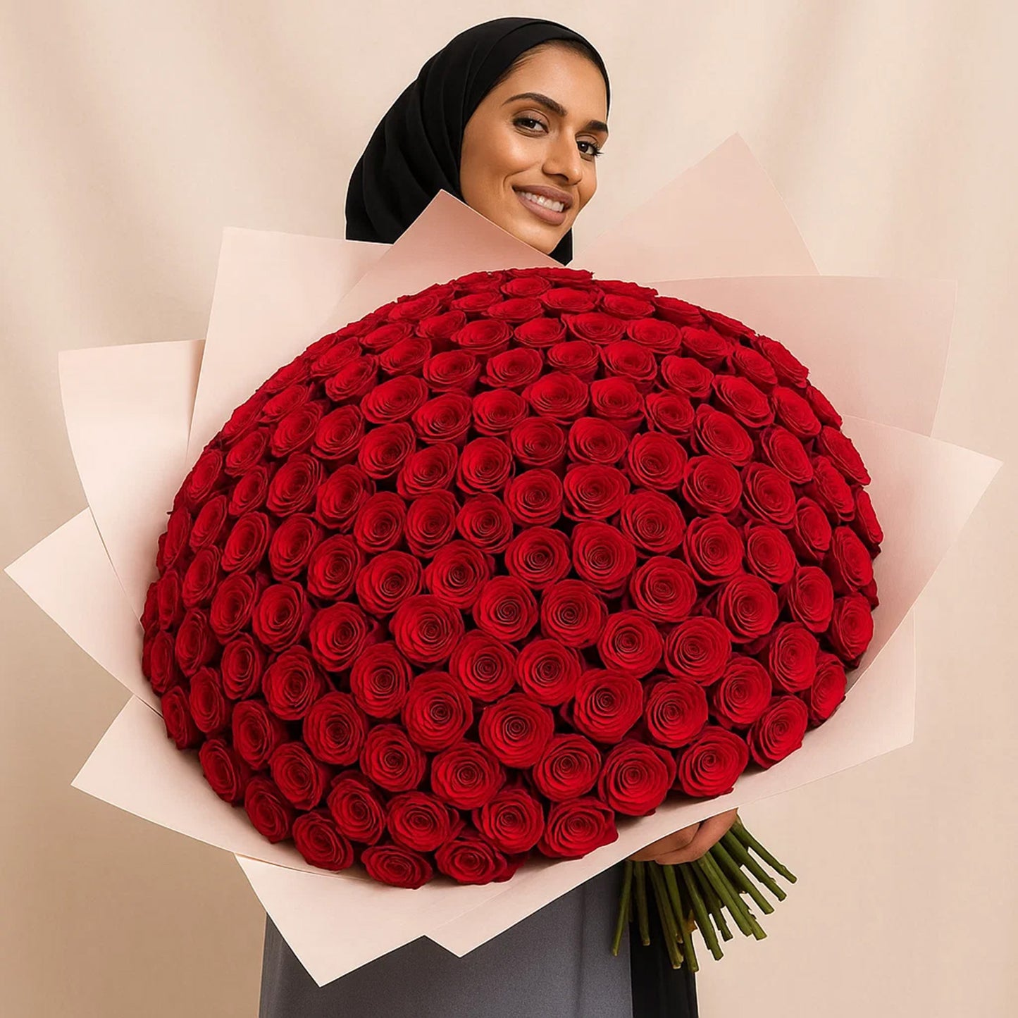 The Ultimate Statement | Luxury 600 Red Rose Bouquet