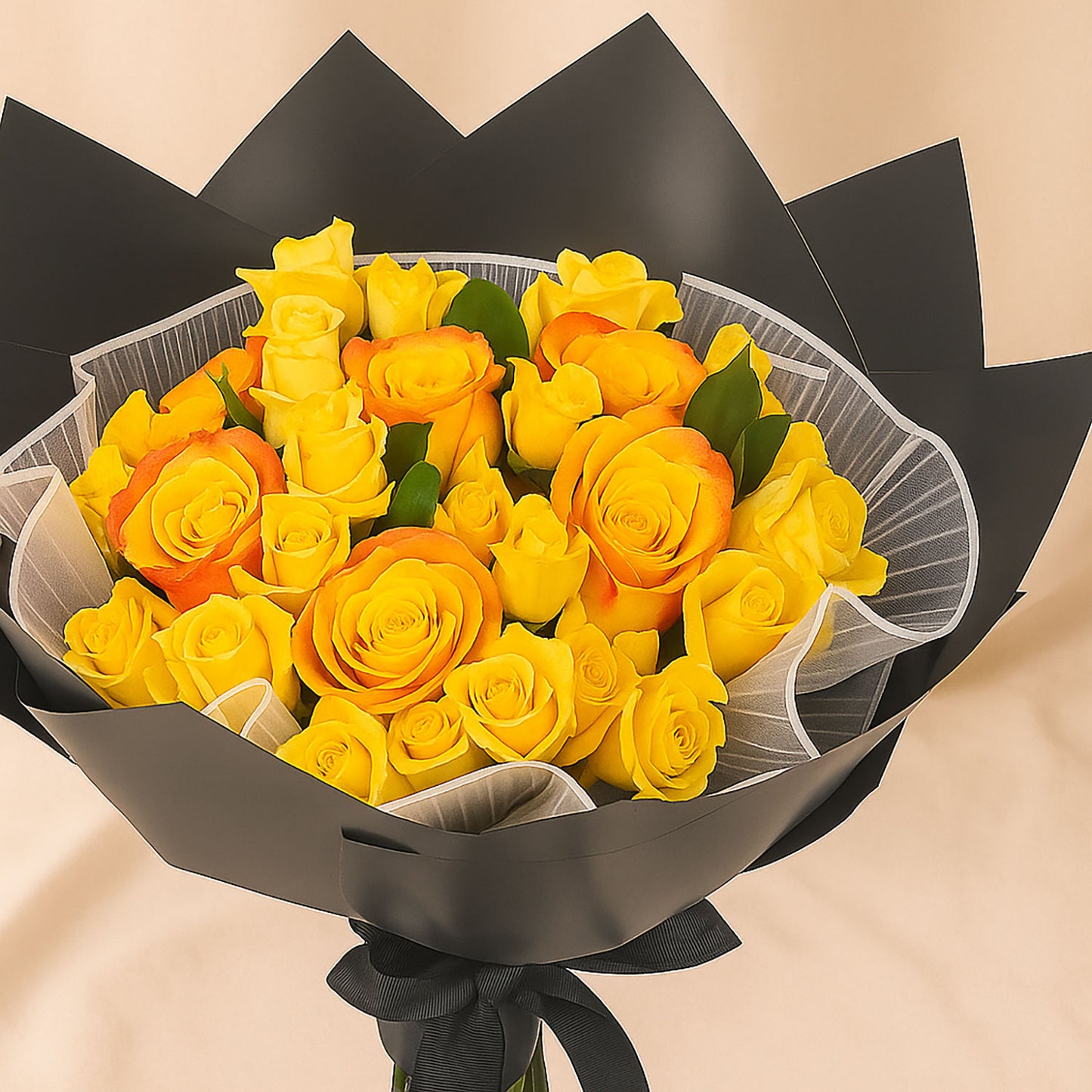 Yellow Roses Graduation Bouquet