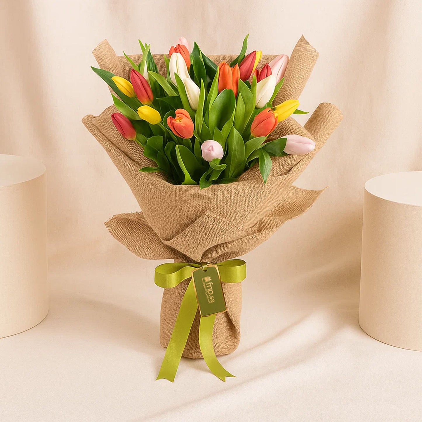 بوكيه توليب متعدد الألوان