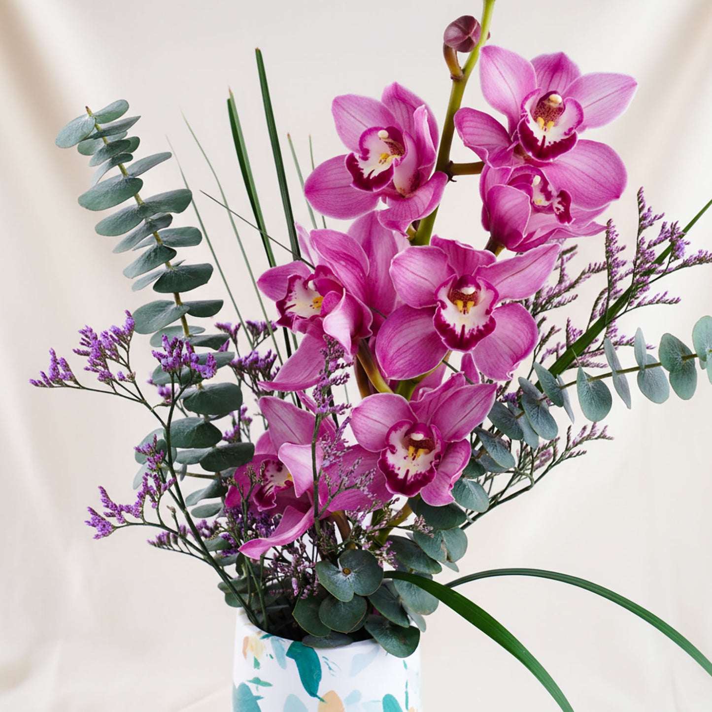 Floral Symphony Orchid Vase