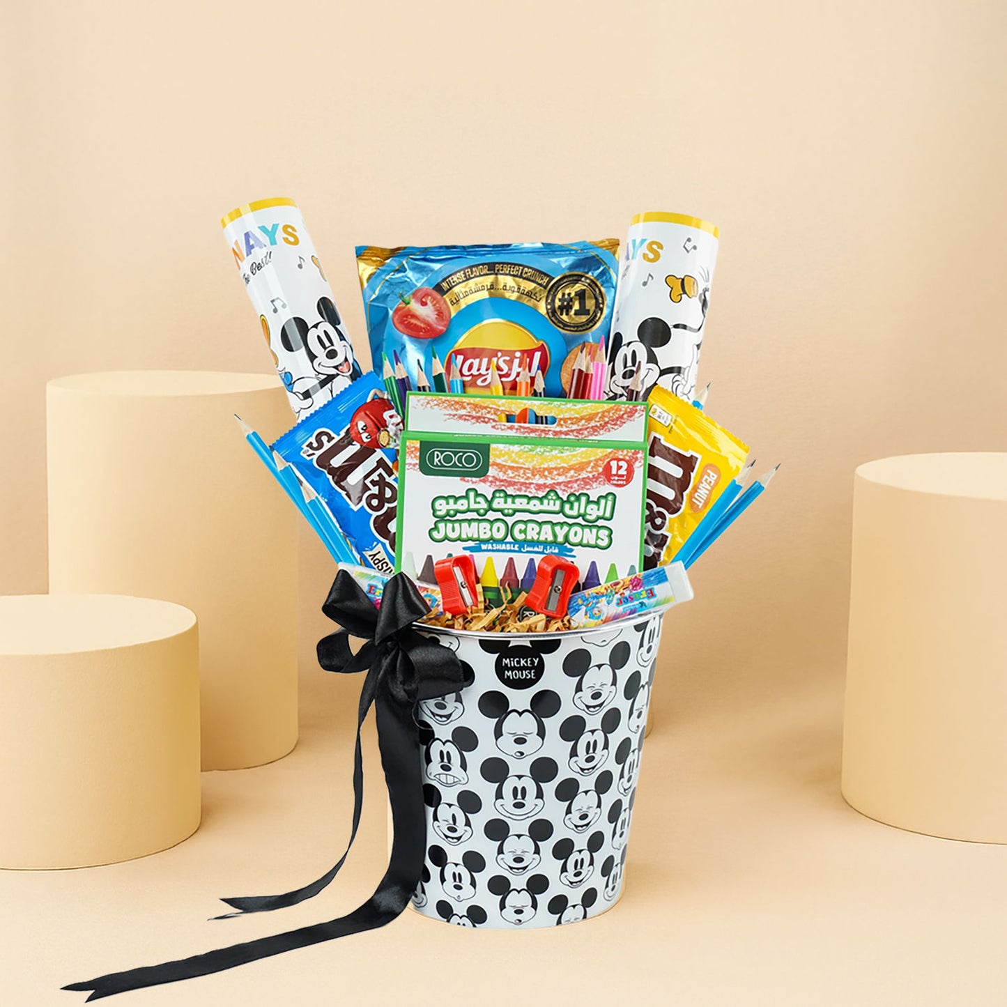 Mickey Mouse Fun Gift Basket for Kids
