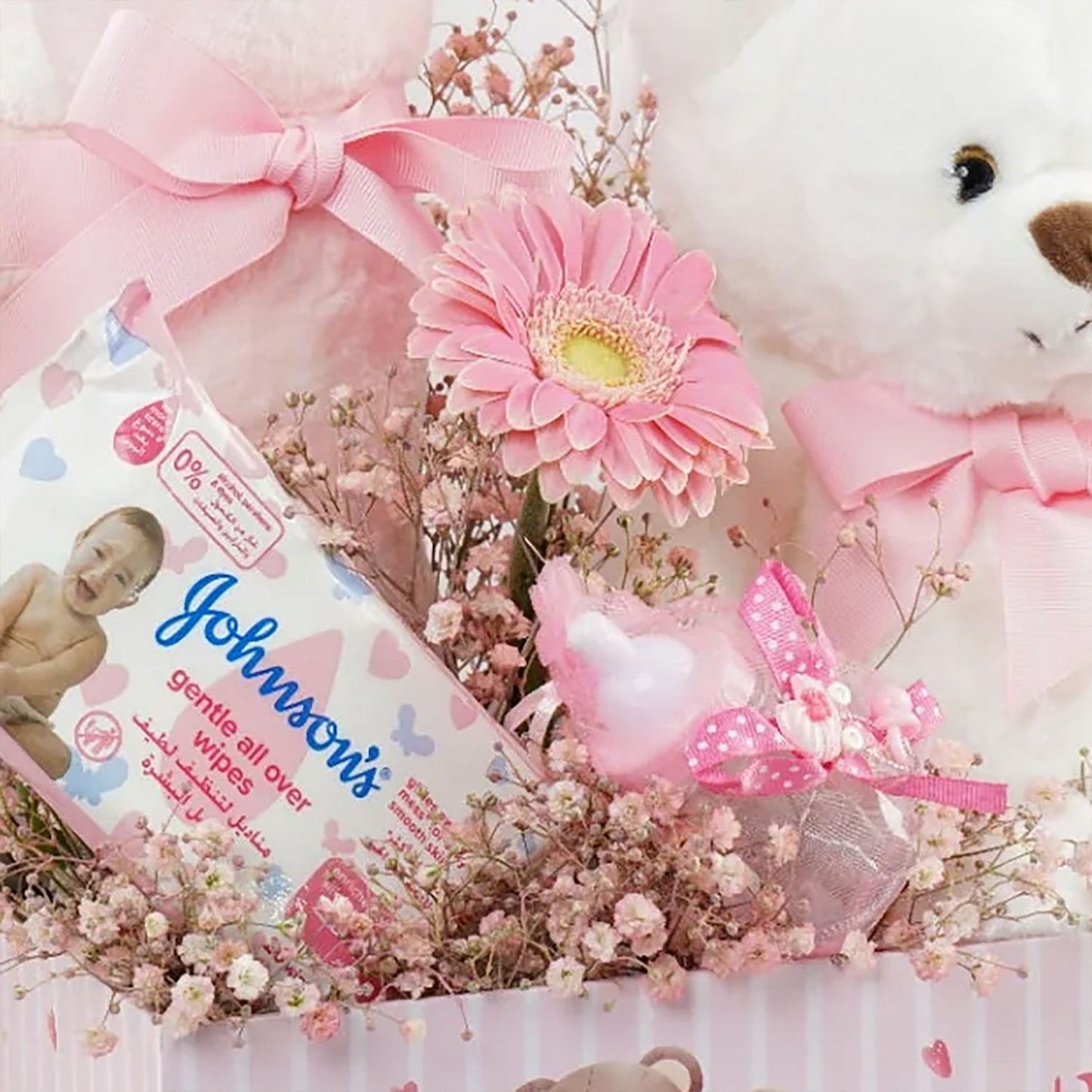 It's A Girl Celebration Gift Box n Balloons