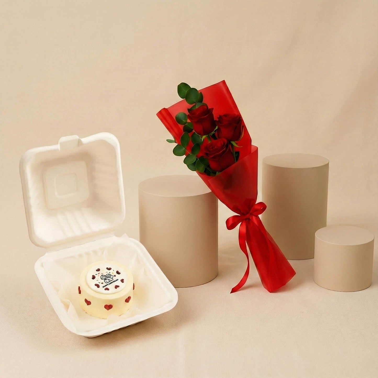 Happy Anniversary Mini Cake