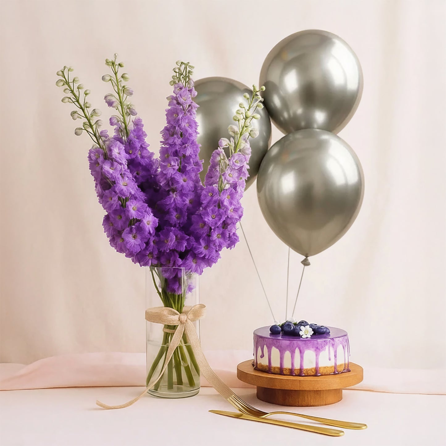 Delphinium Elegance Set