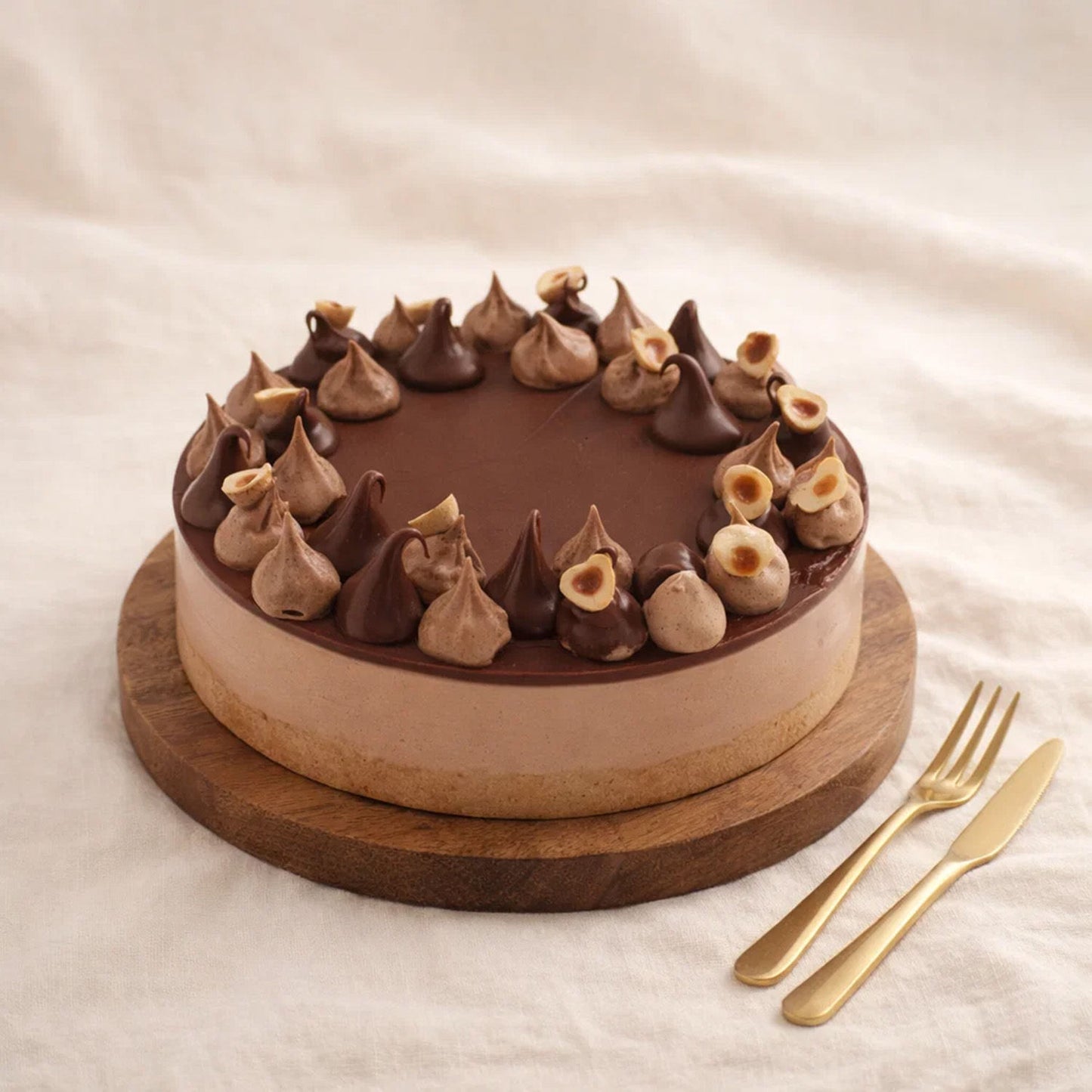 Nutella Hazelnut Cheesecake