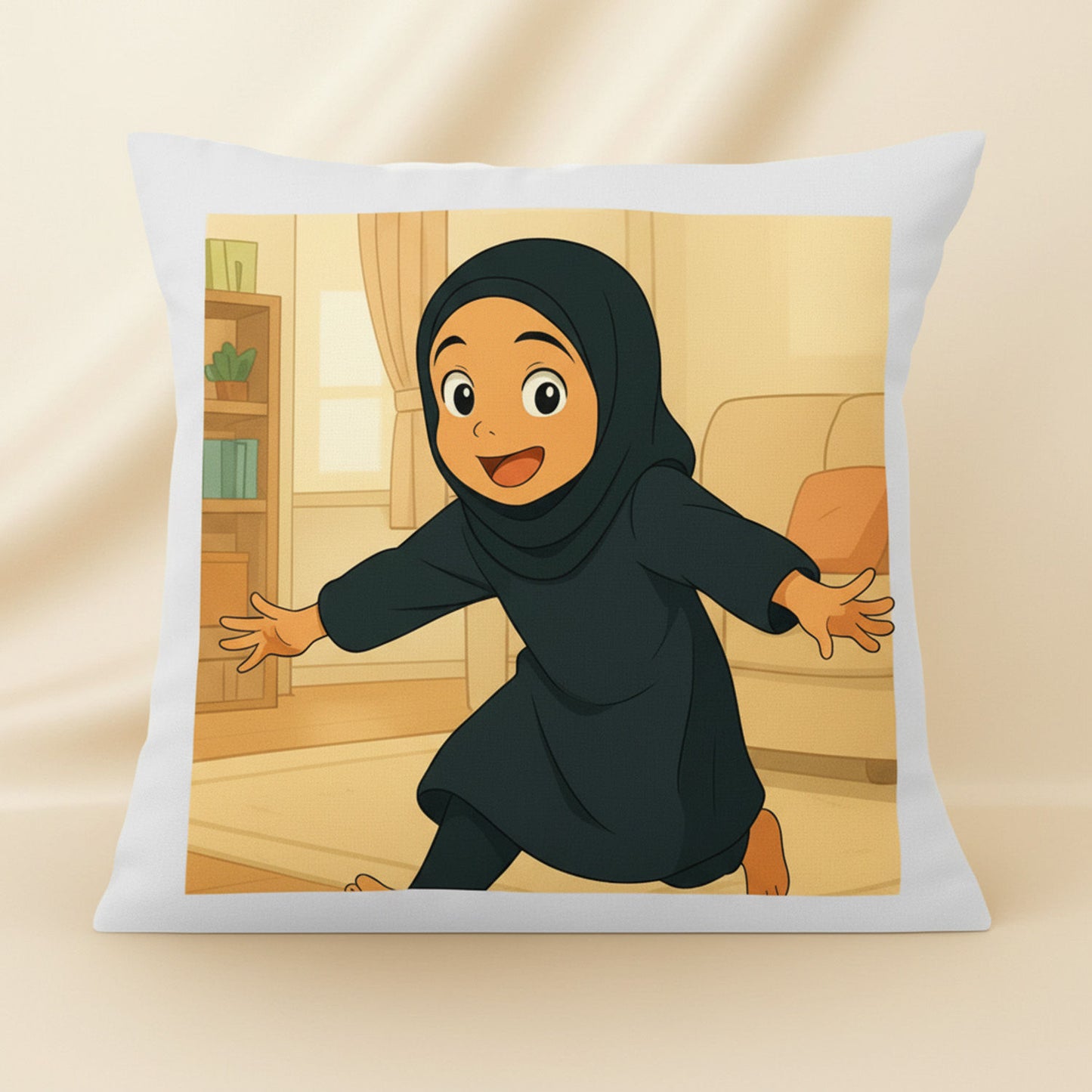 مخدة مطبوعة بصور غيبلي