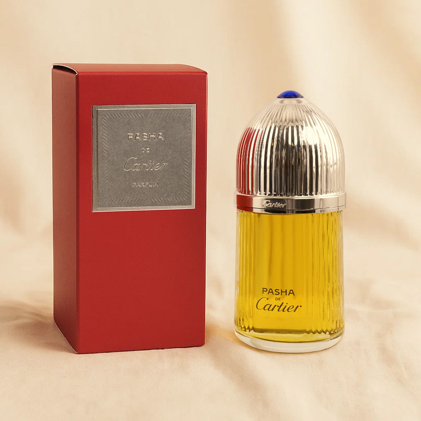 Pasha de Cartier Perfume For Men n Red Flower Box