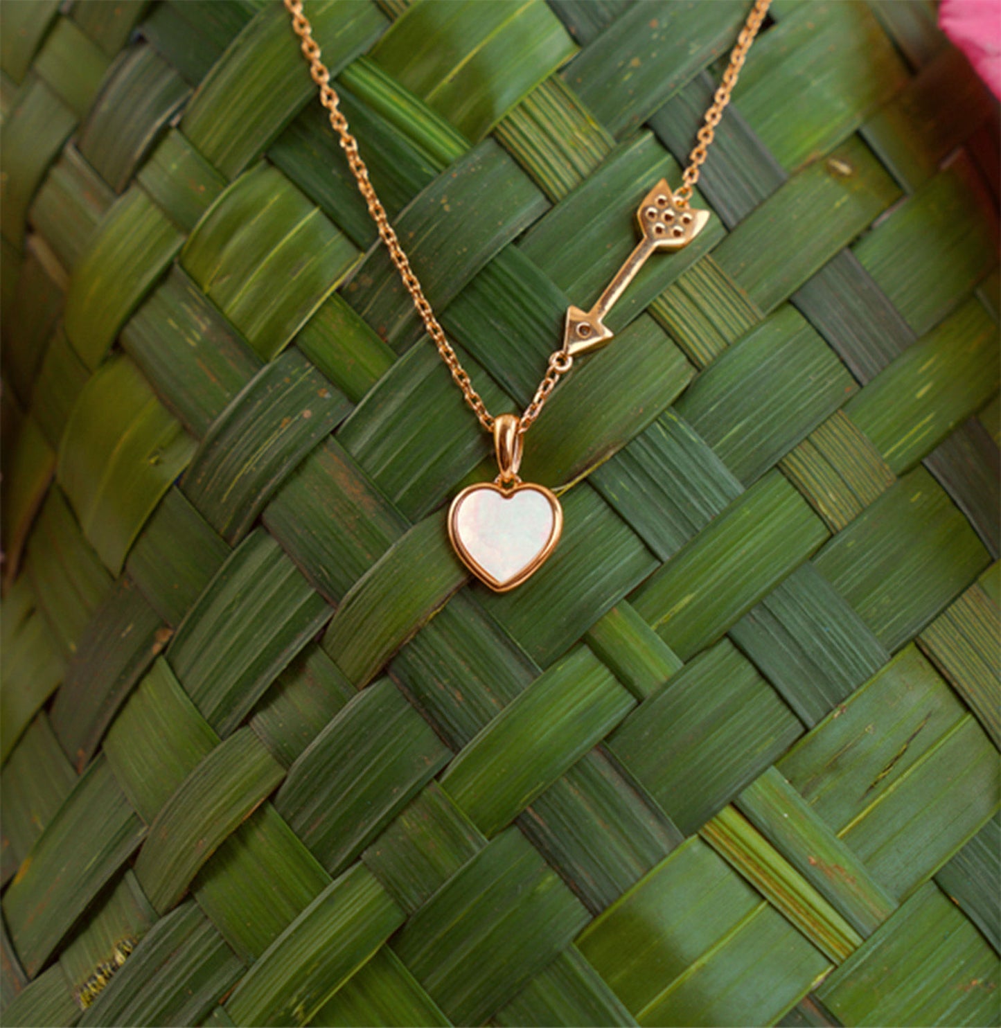 Fontenay Paris Necklace With Patchi n Heartfelt Bloom