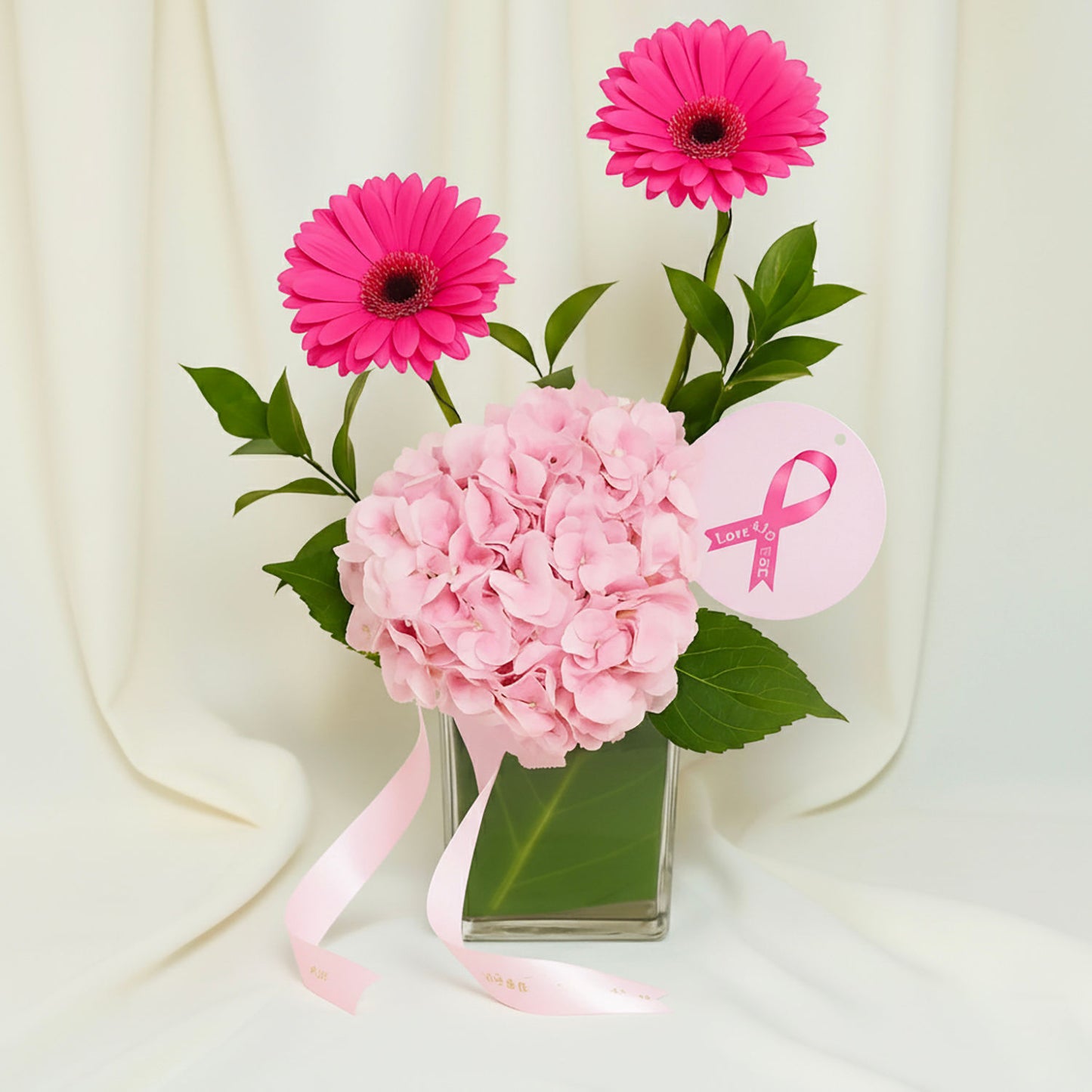 Pink Hope Bloom Vase