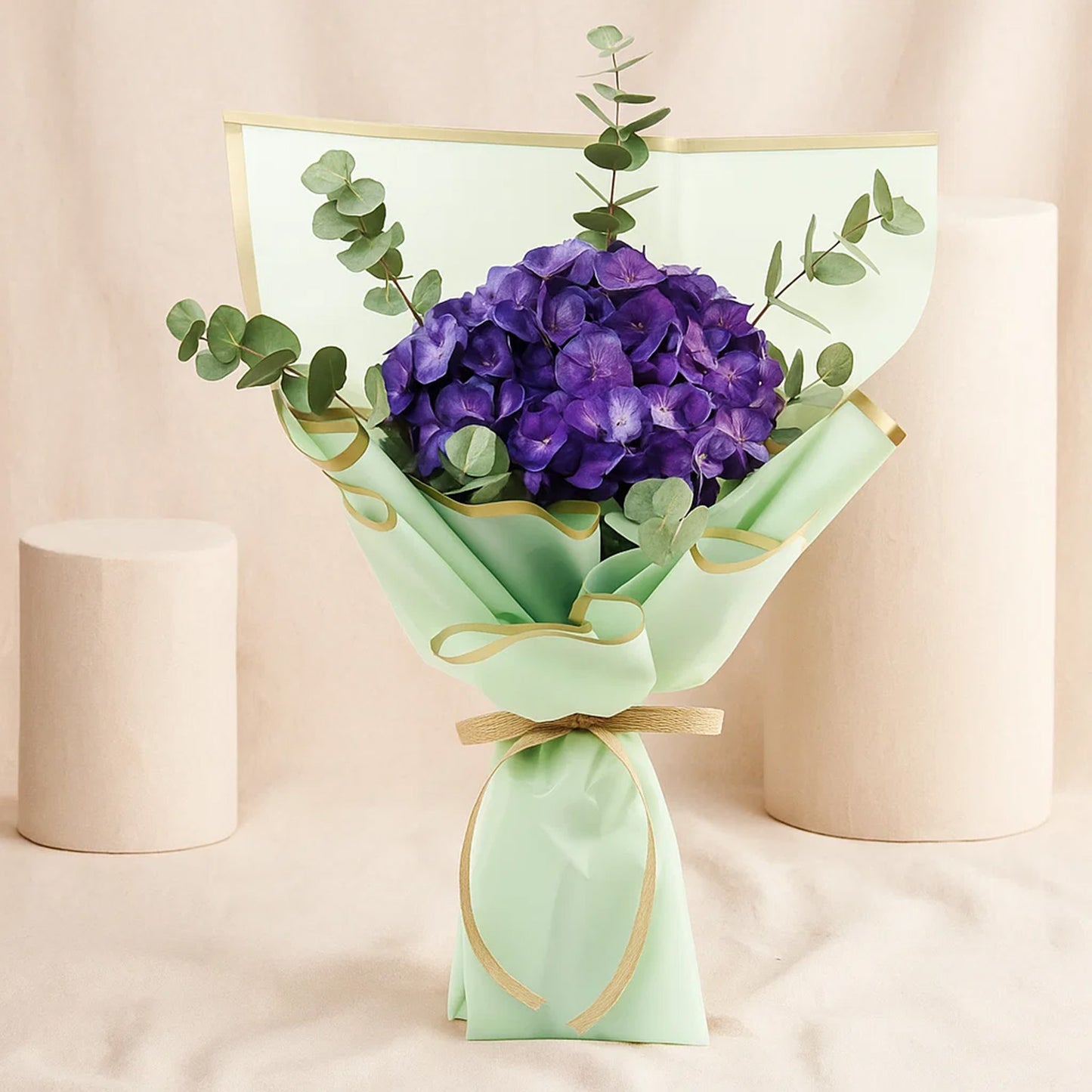 Purple Hydrangea Bouquet